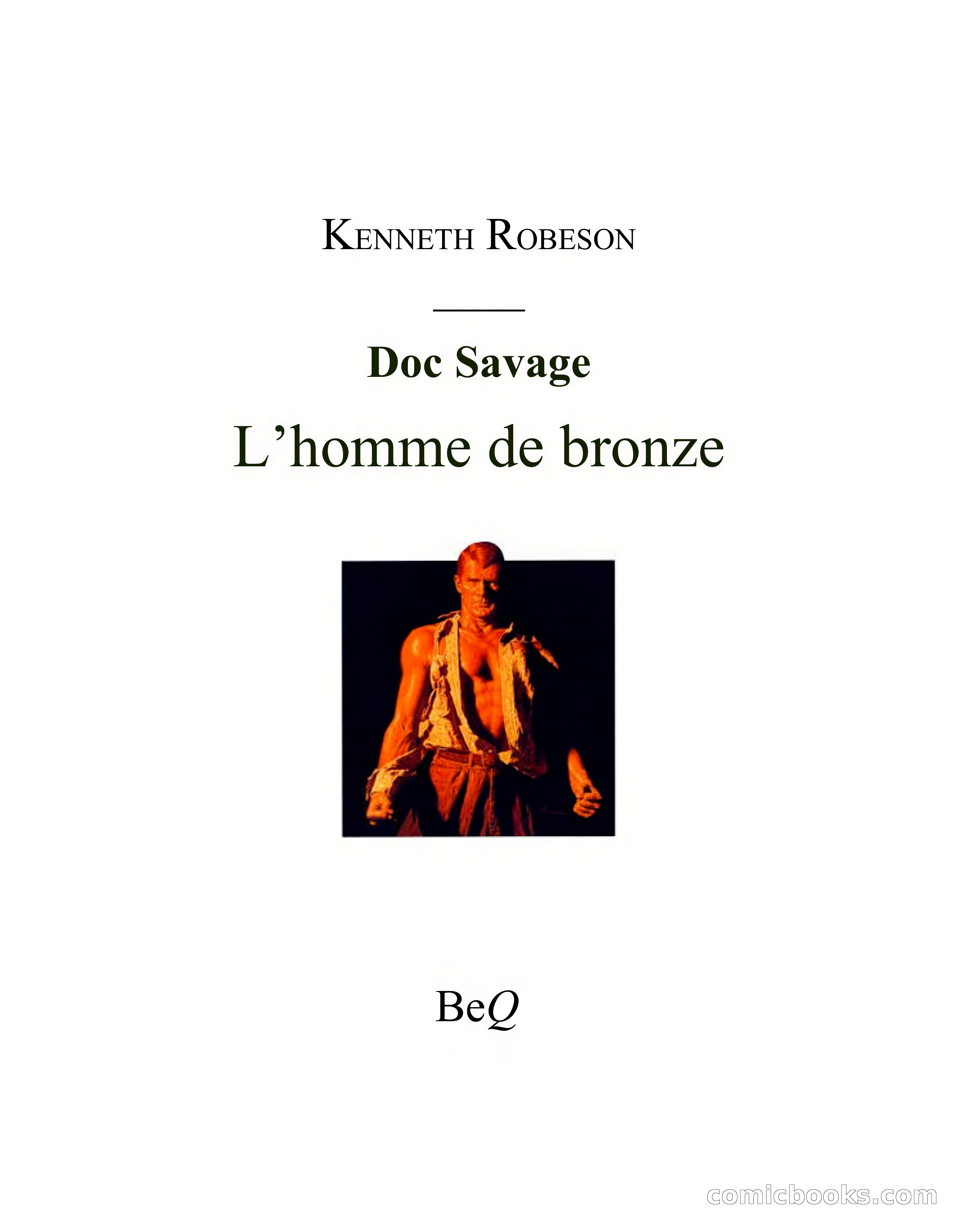 Doc Savage: L'Homme de Bronze — page 6 of 237