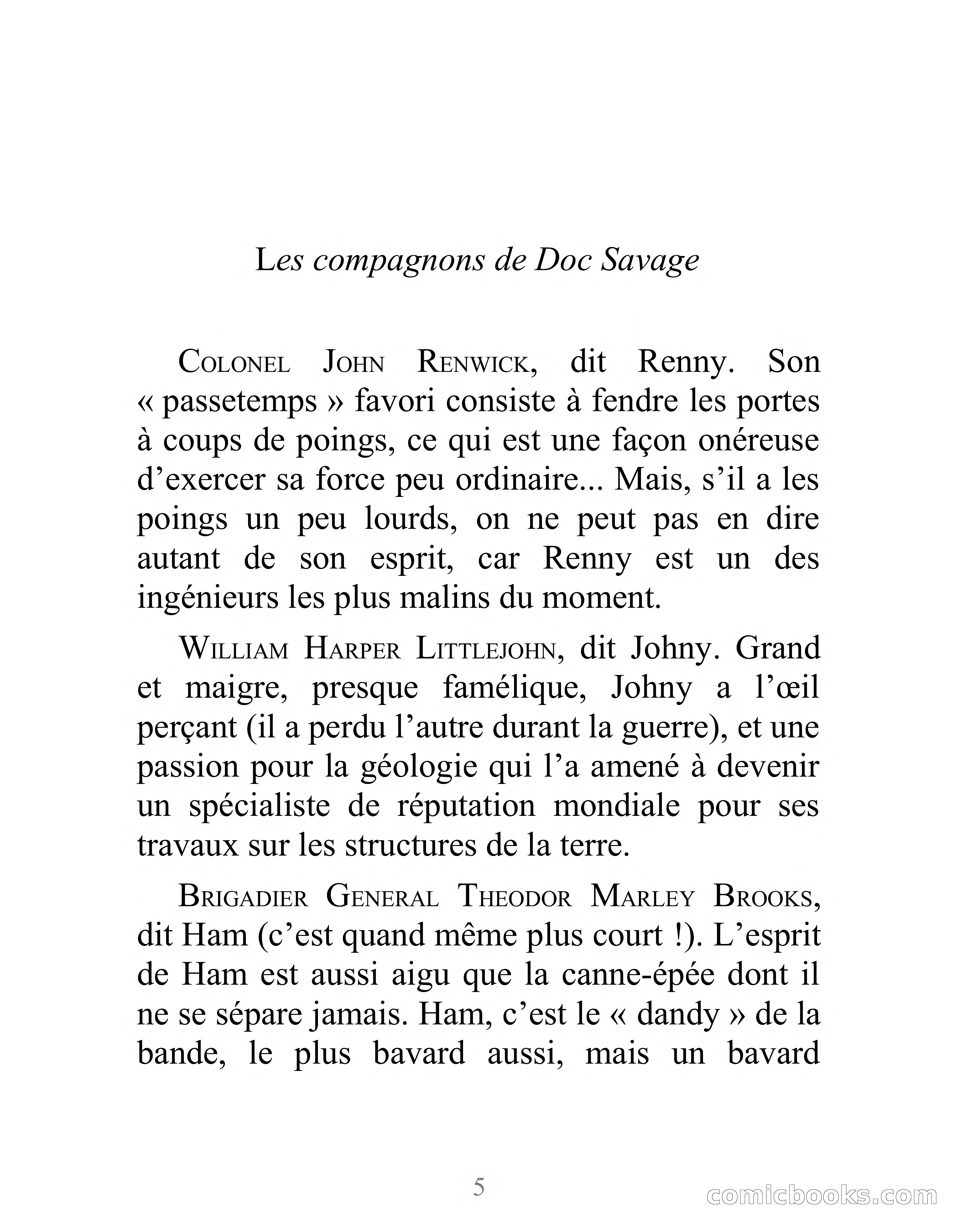 Doc Savage: L'Homme de Bronze — page 10 of 237
