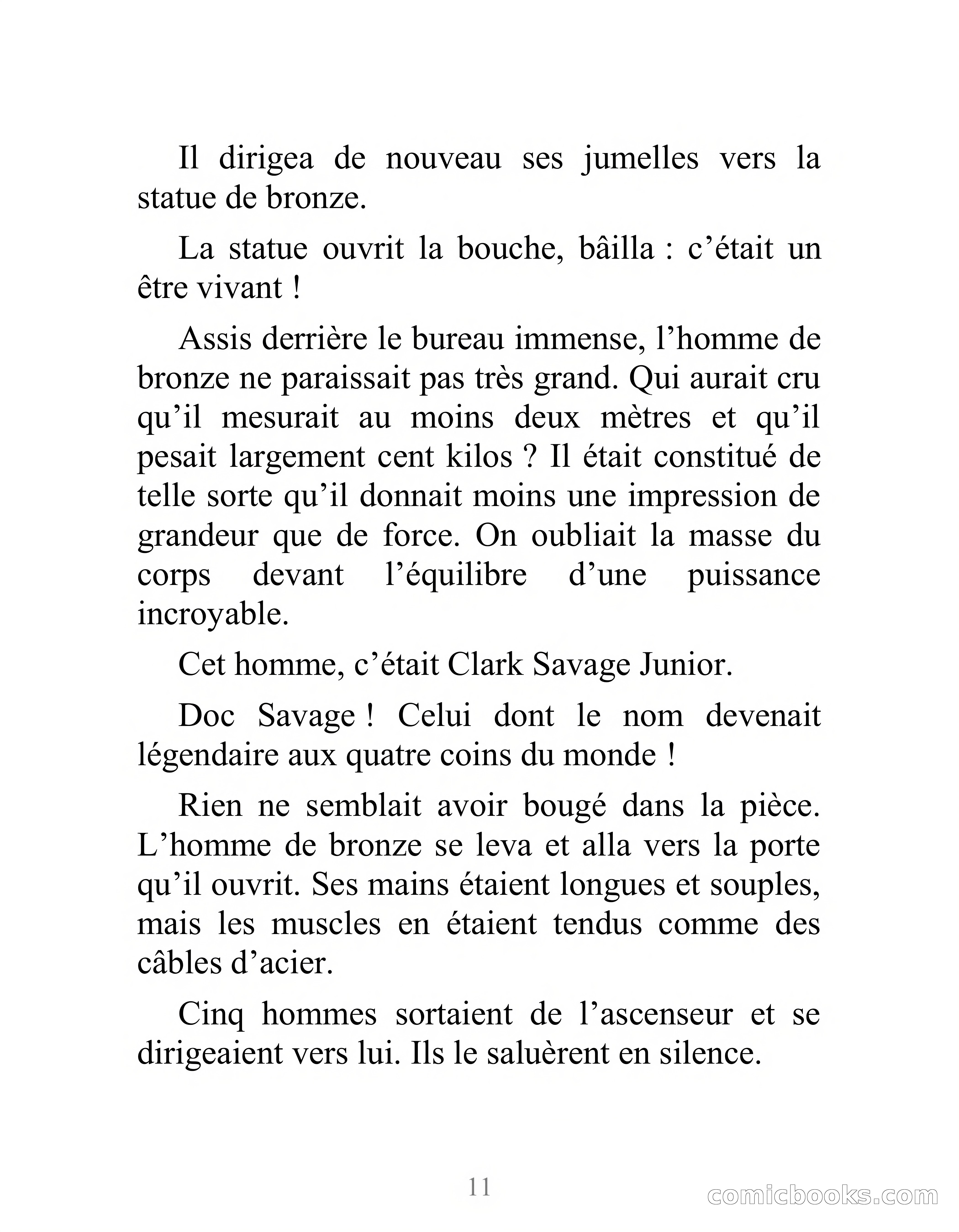 Doc Savage: L'Homme de Bronze — page 16 of 237