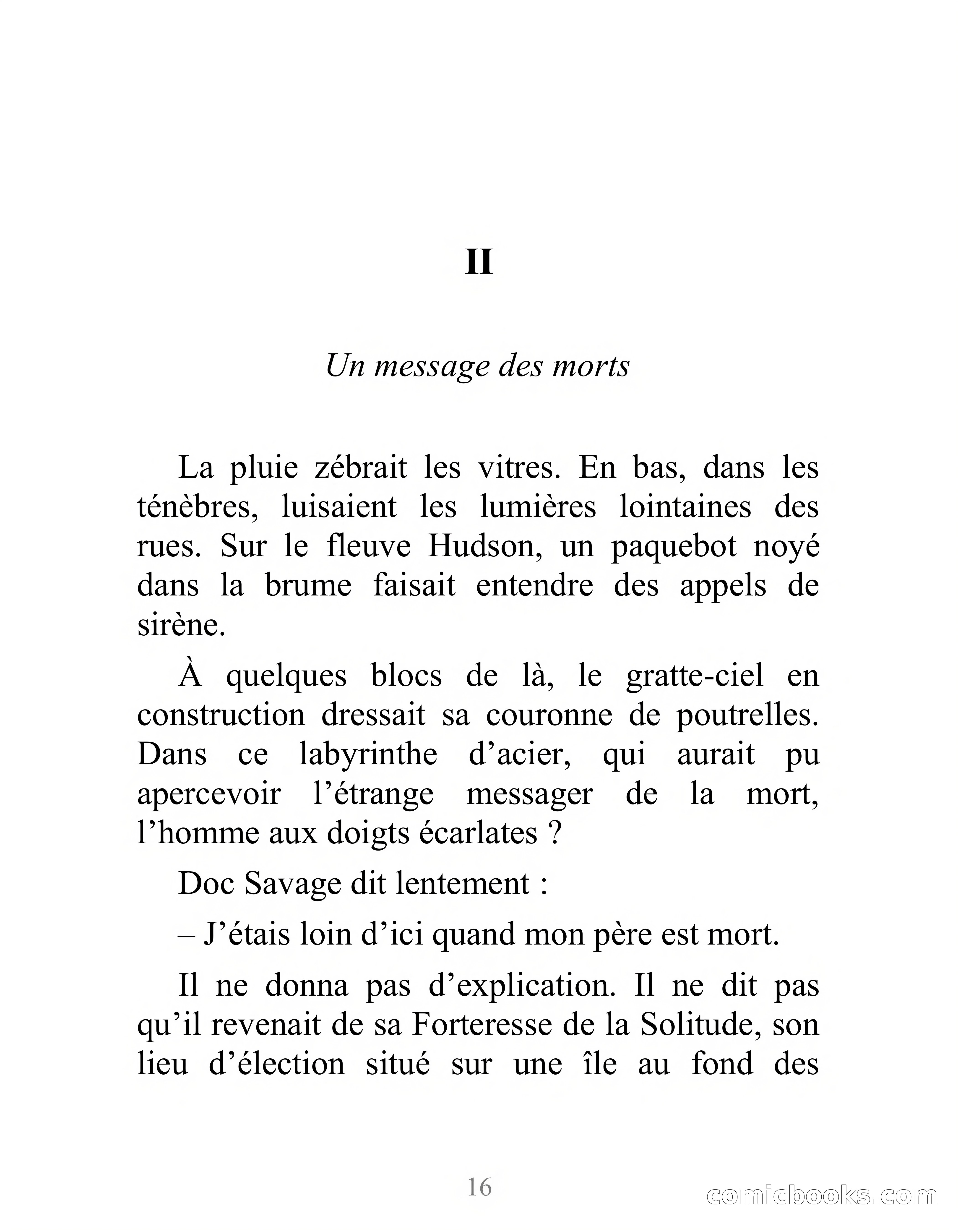 Doc Savage: L'Homme de Bronze — page 21 of 237