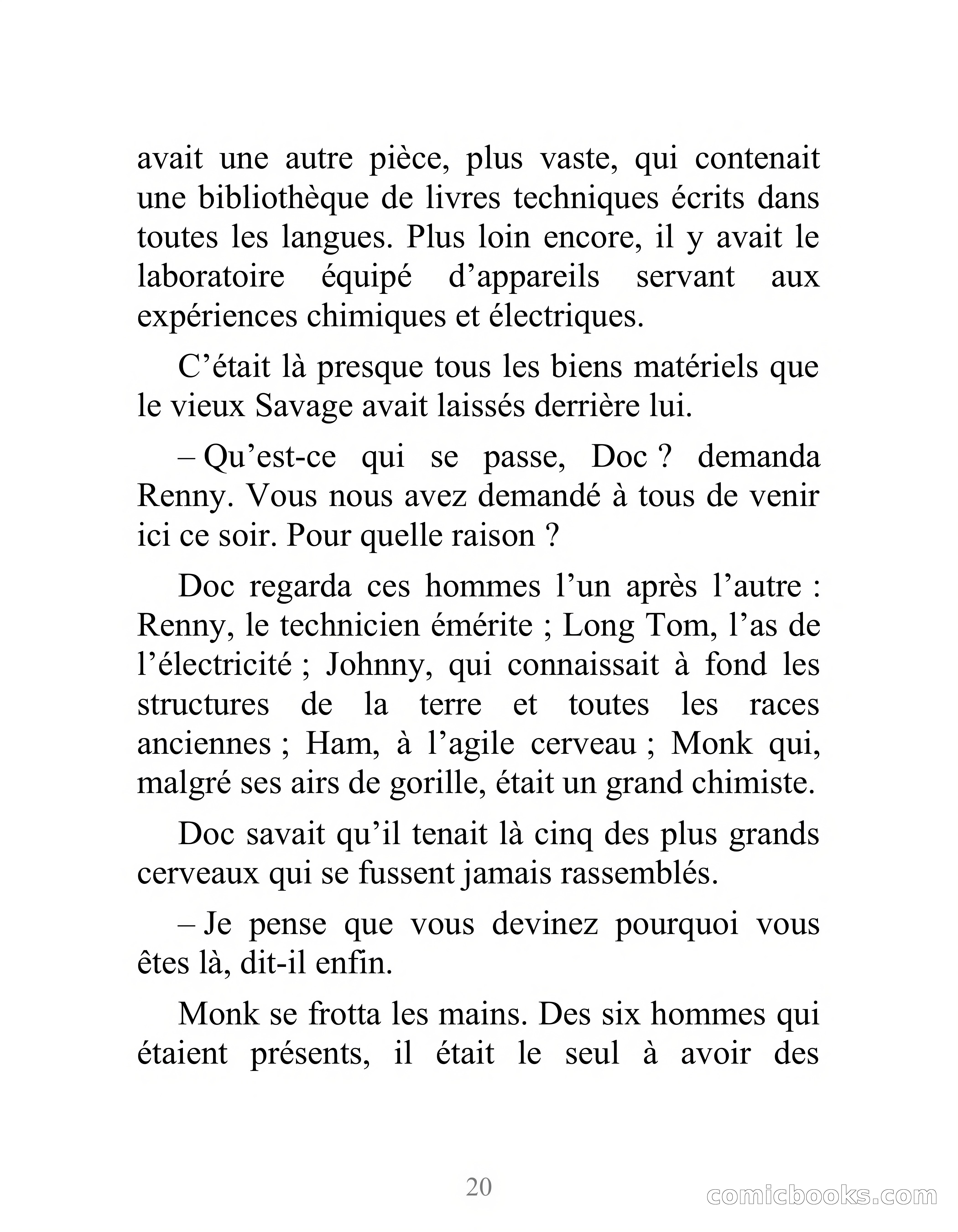 Doc Savage: L'Homme de Bronze — page 25 of 237