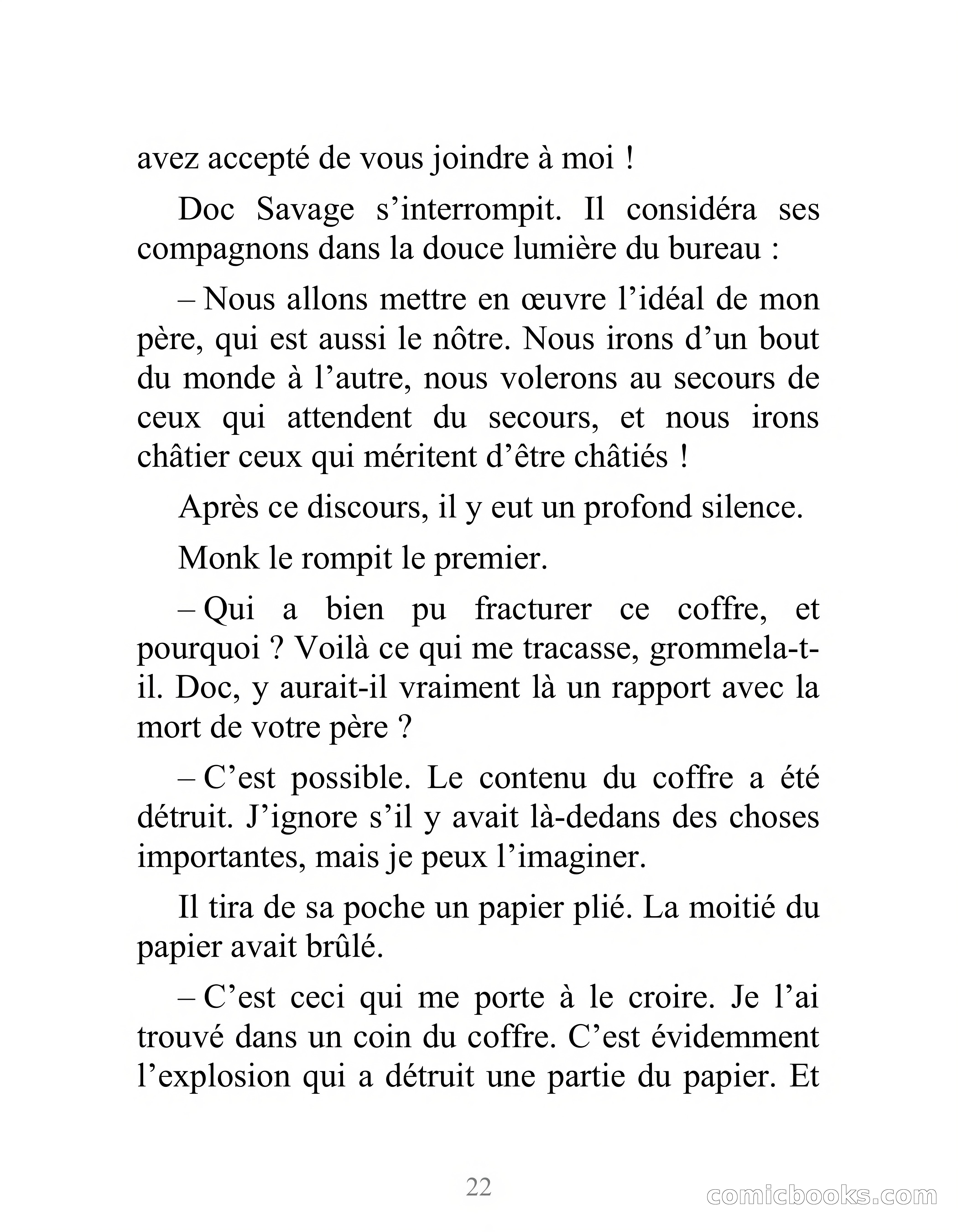 Doc Savage: L'Homme de Bronze — page 27 of 237
