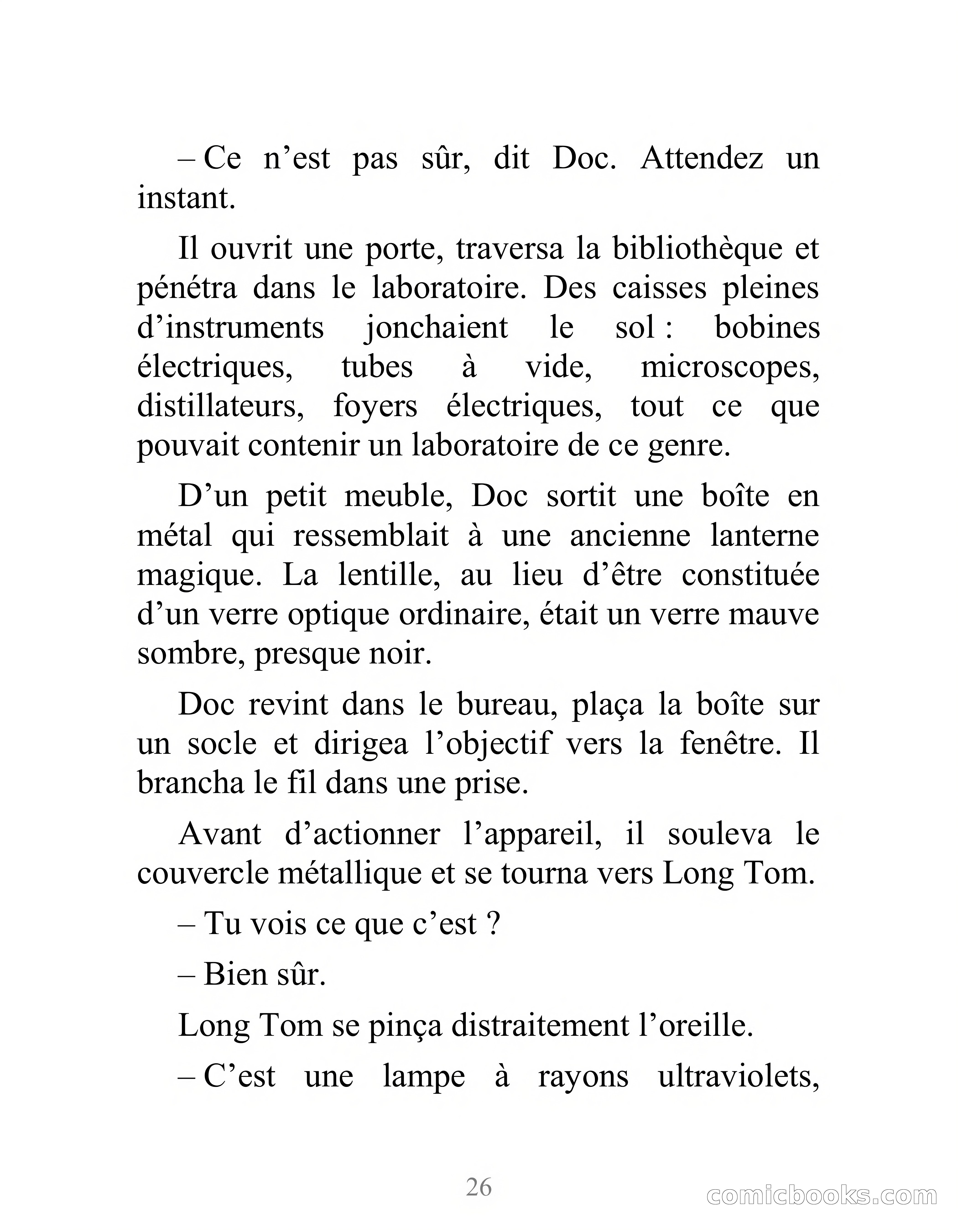 Doc Savage: L'Homme de Bronze — page 31 of 237
