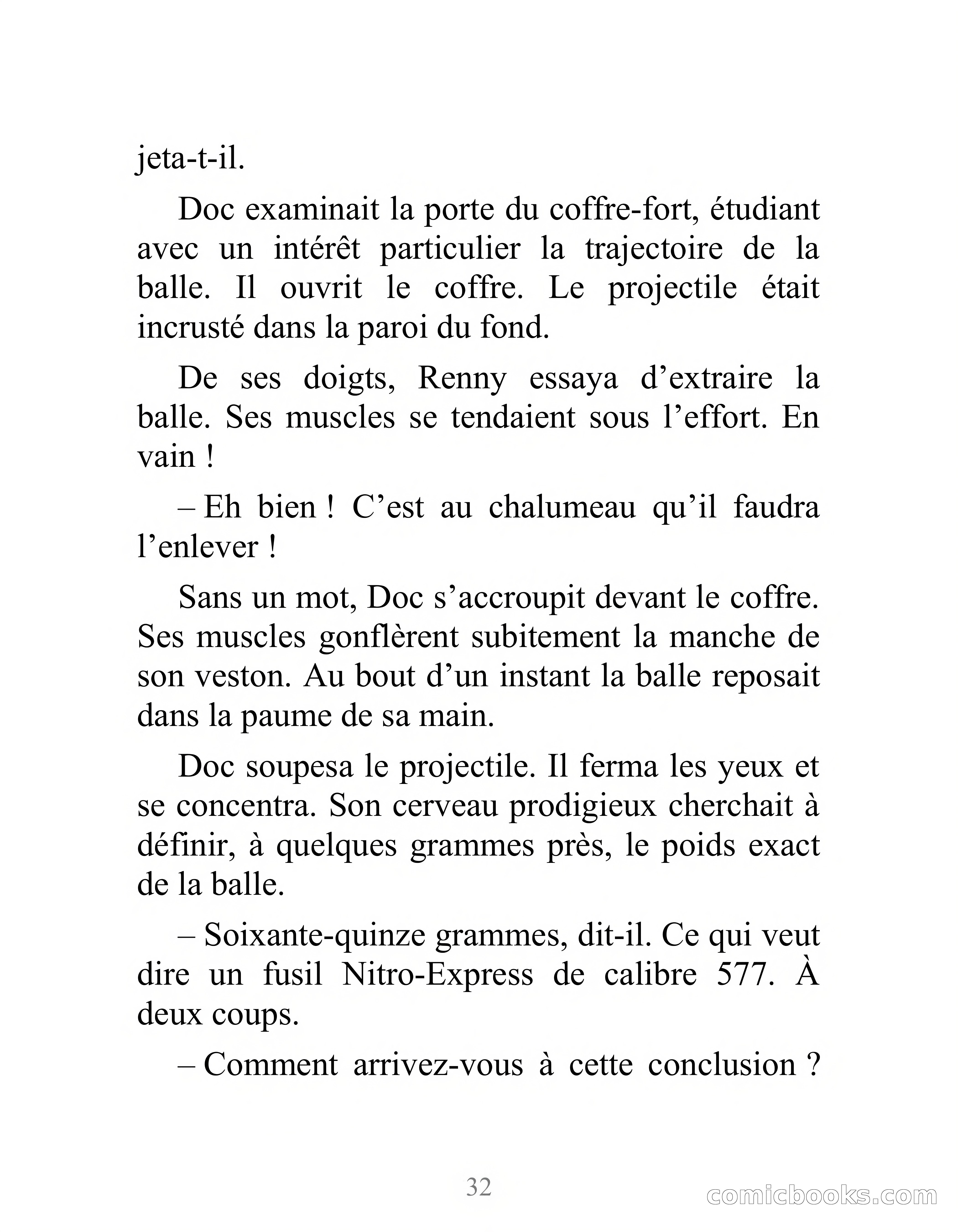Doc Savage: L'Homme de Bronze — page 37 of 237