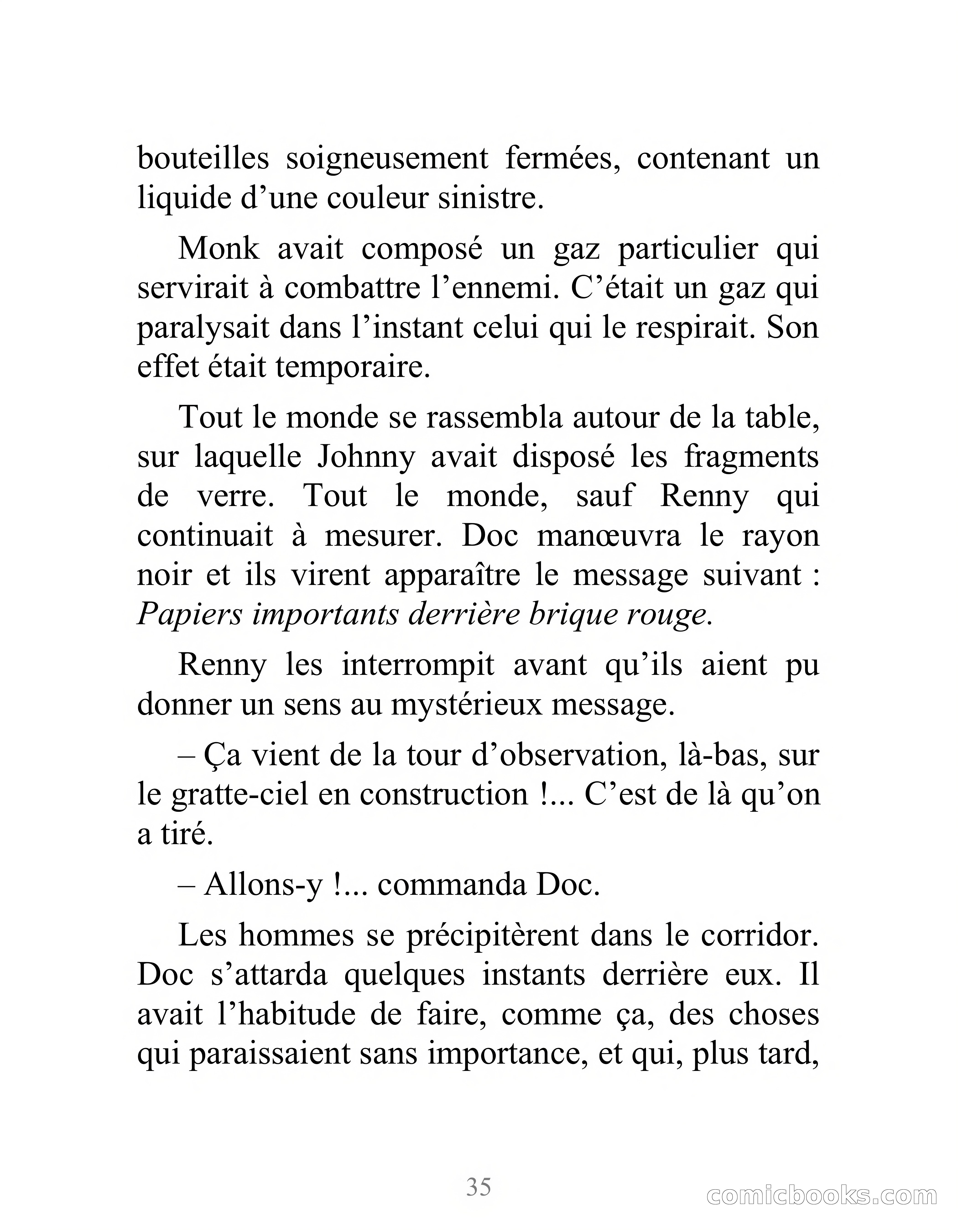 Doc Savage: L'Homme de Bronze — page 40 of 237