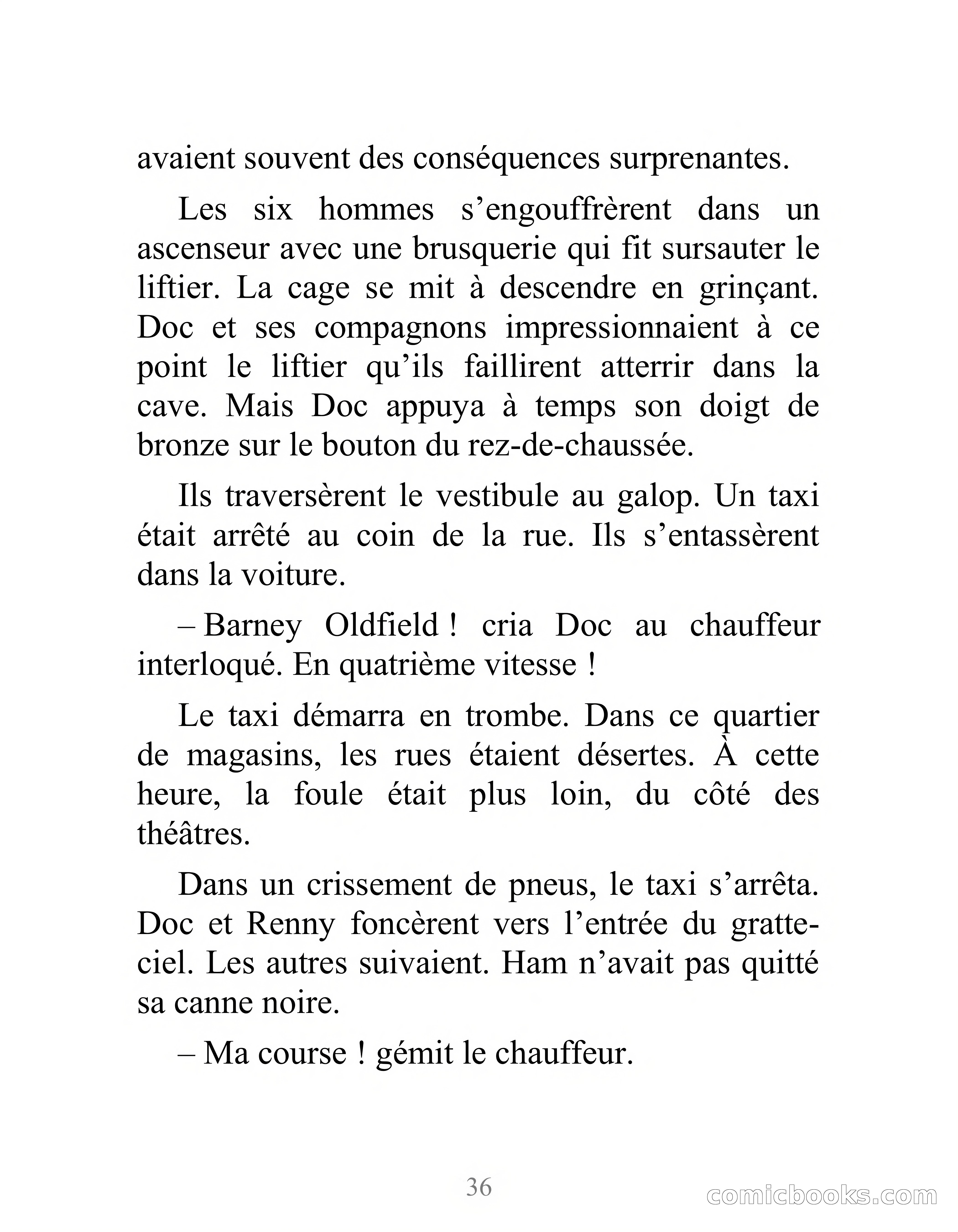 Doc Savage: L'Homme de Bronze — page 41 of 237