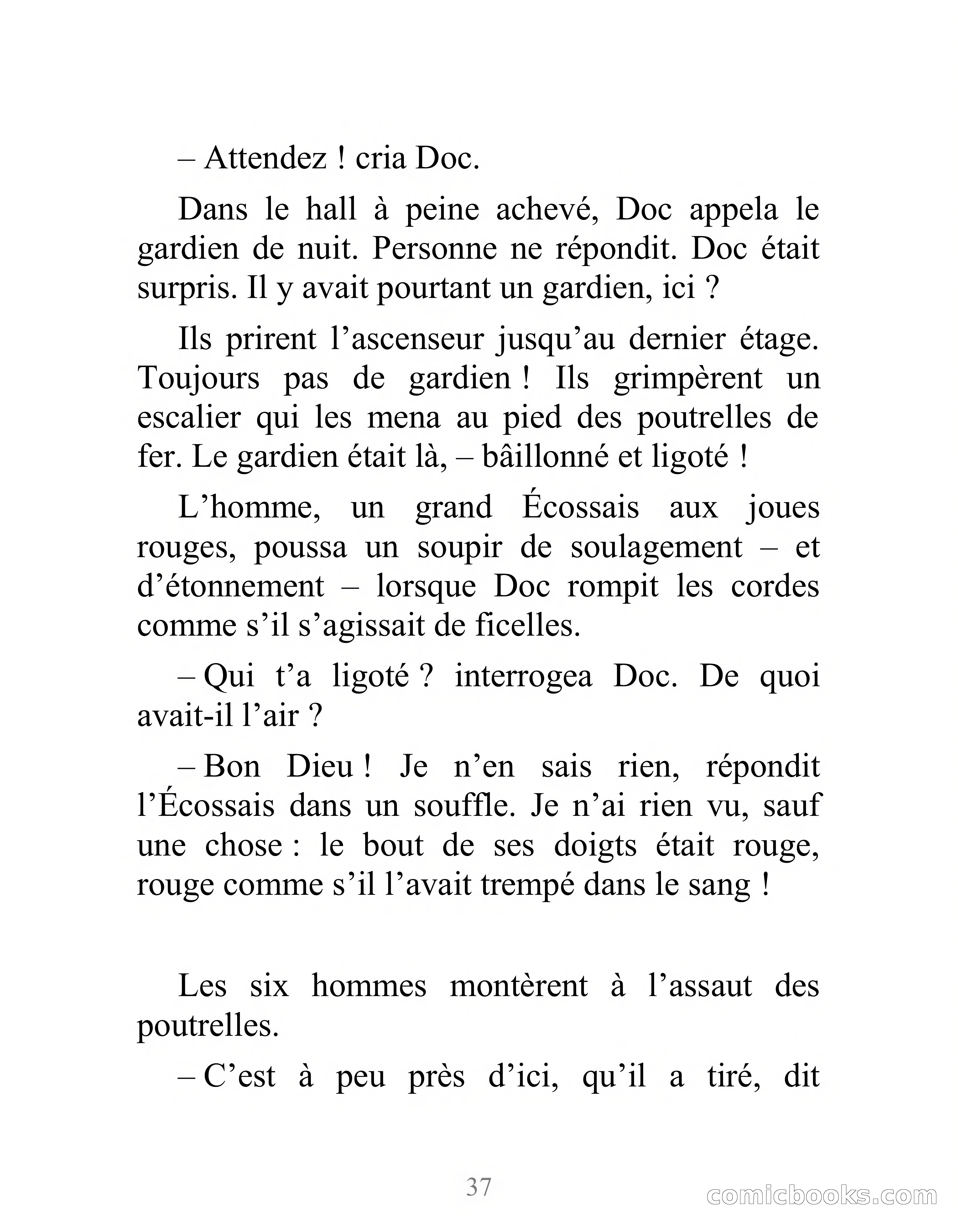 Doc Savage: L'Homme de Bronze — page 42 of 237