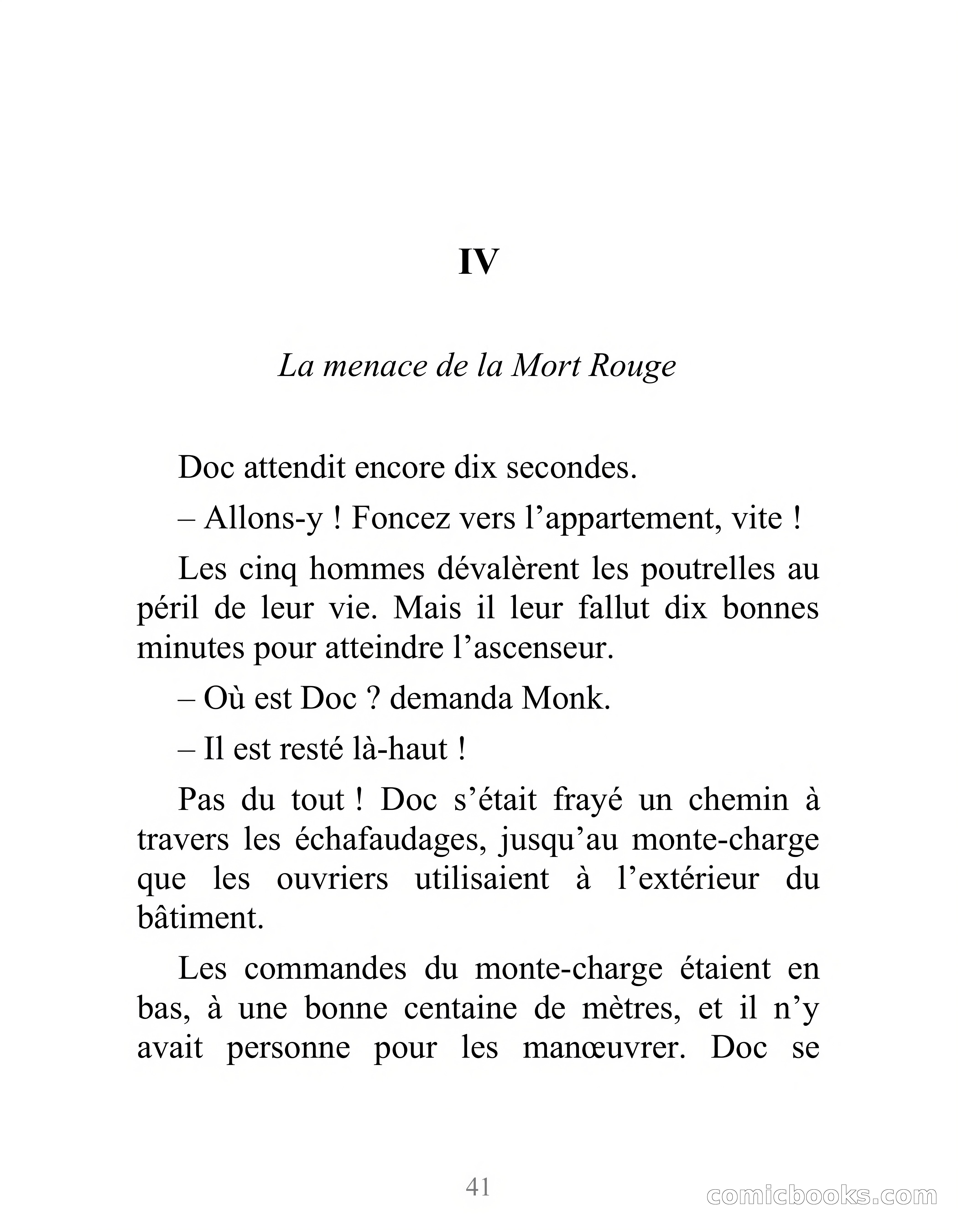 Doc Savage: L'Homme de Bronze — page 46 of 237