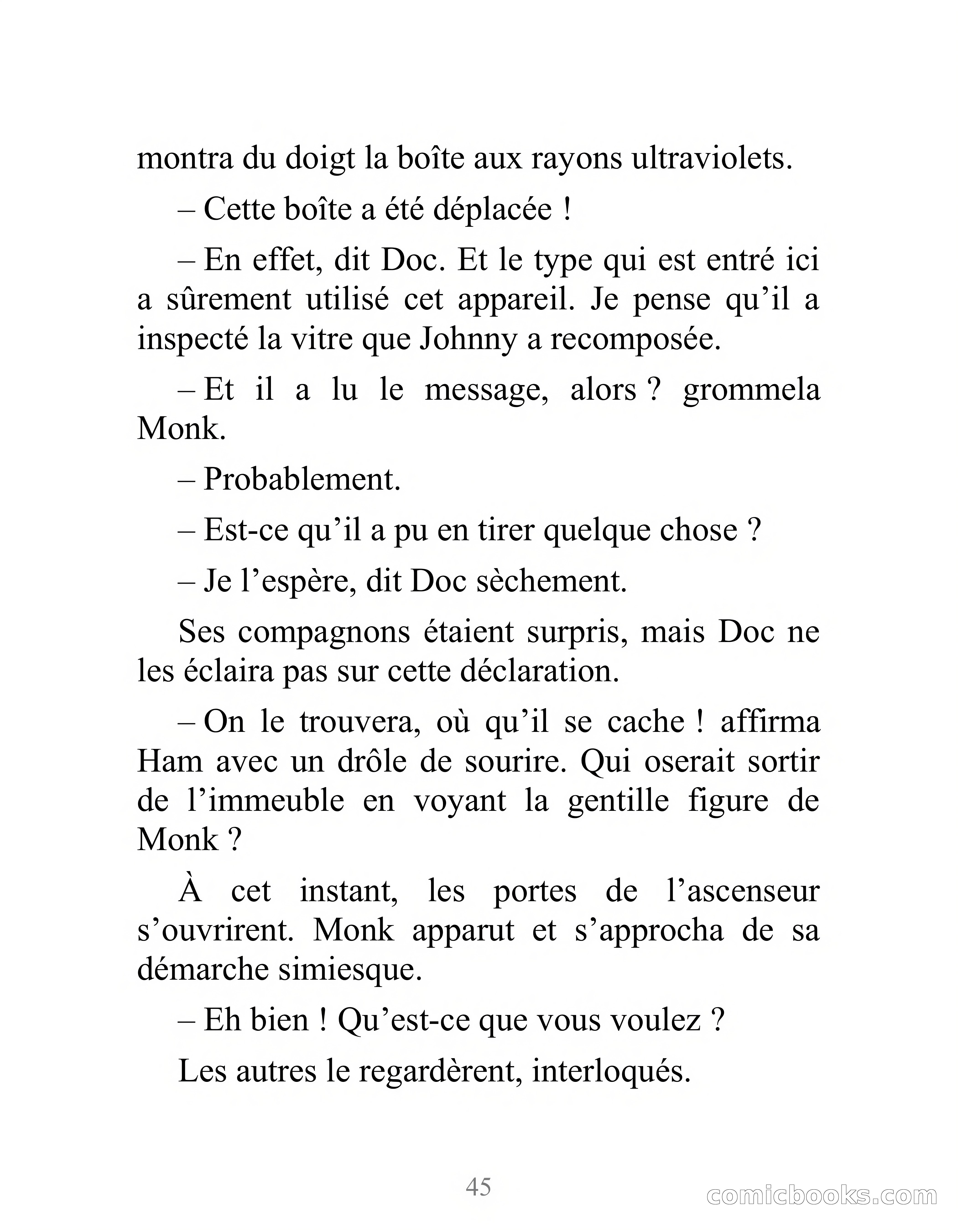 Doc Savage: L'Homme de Bronze — page 50 of 237