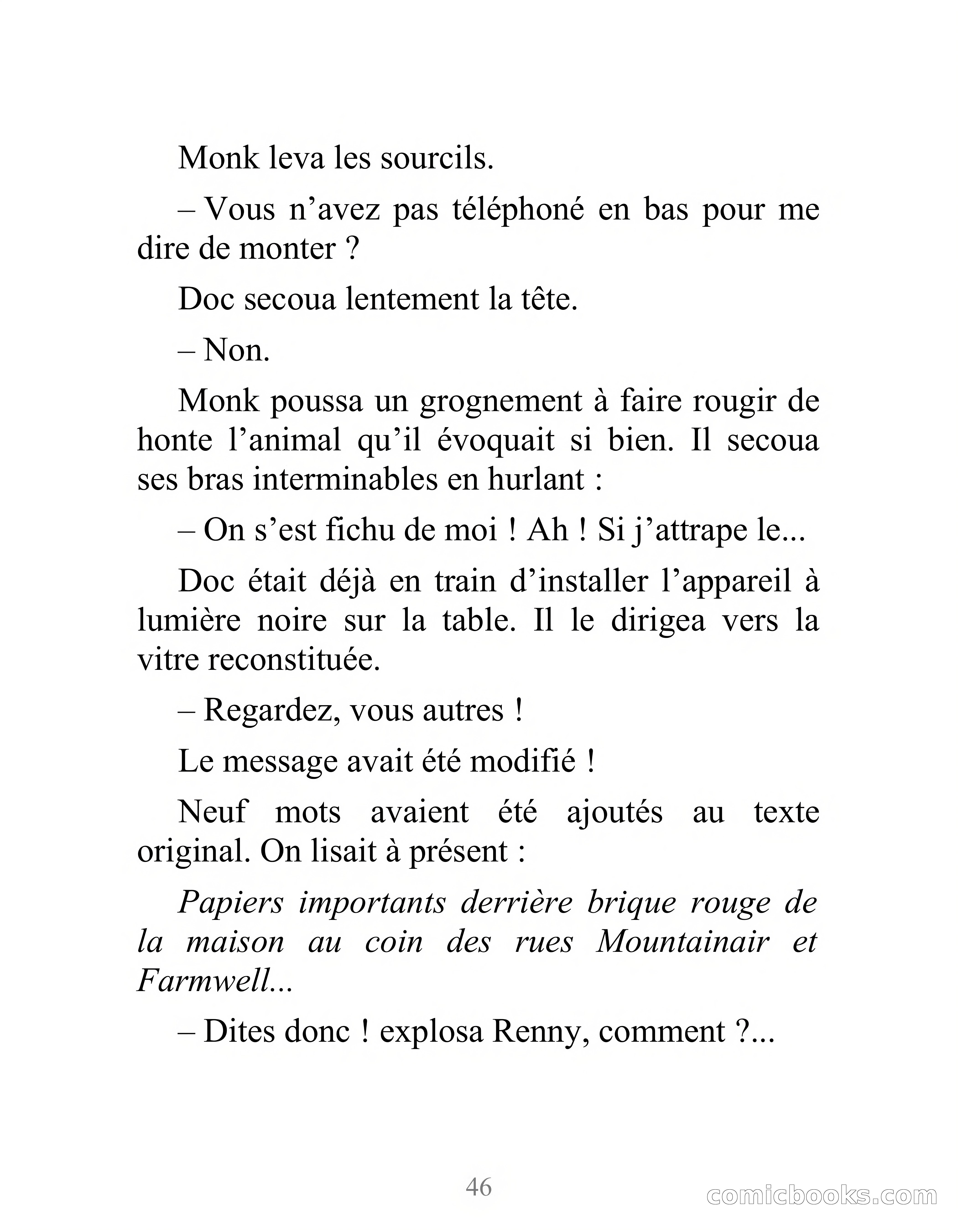 Doc Savage: L'Homme de Bronze — page 51 of 237