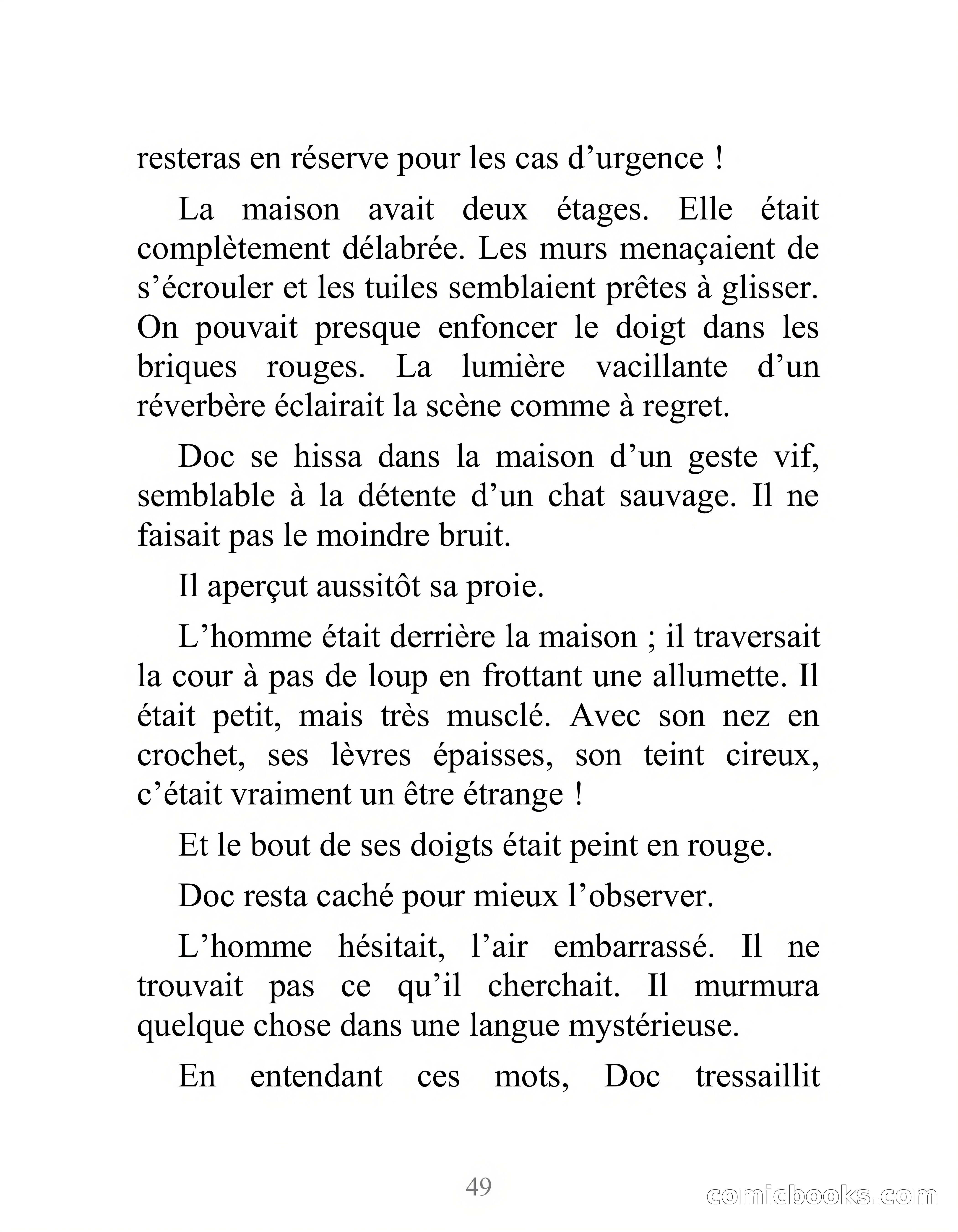 Doc Savage: L'Homme de Bronze — page 54 of 237