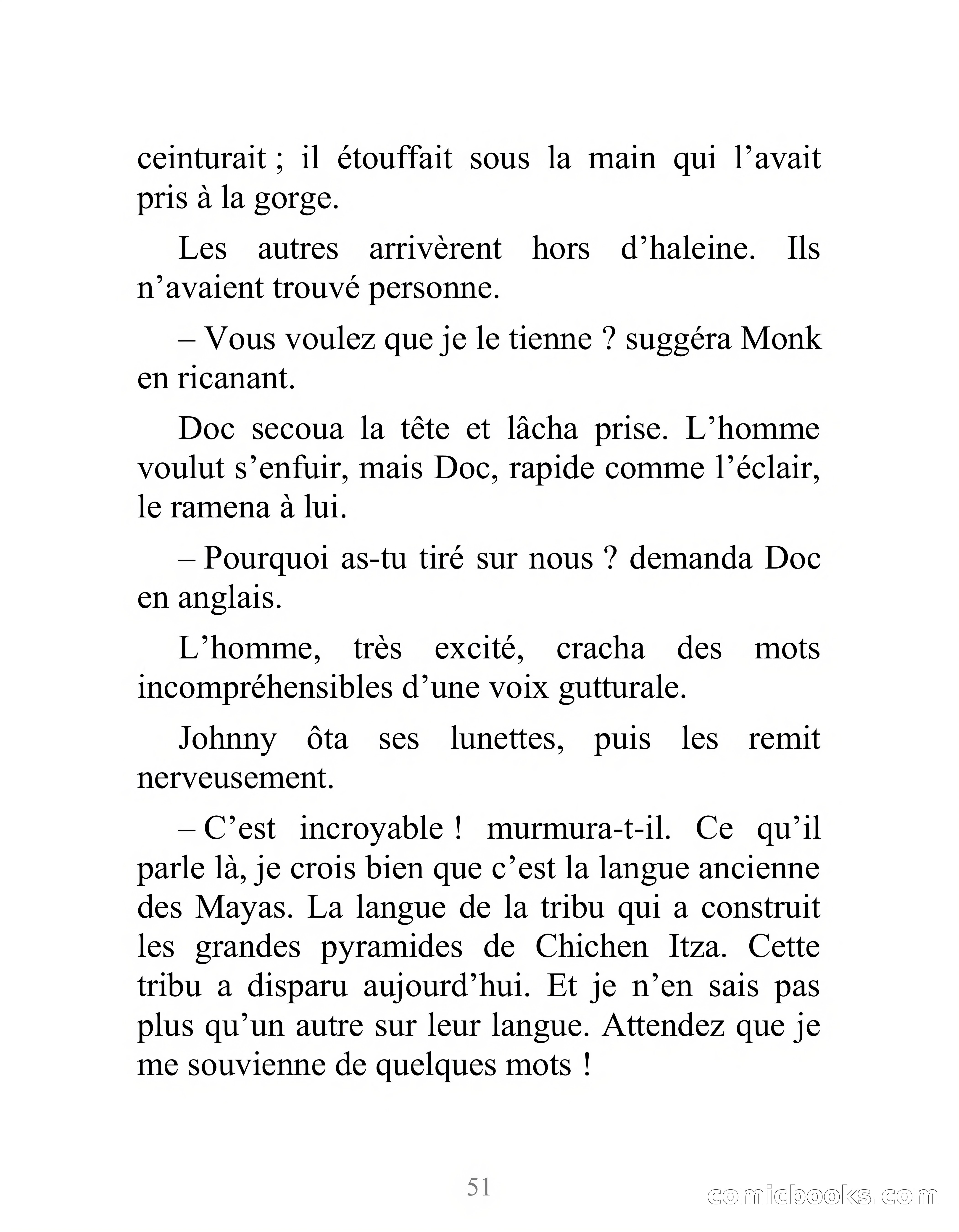 Doc Savage: L'Homme de Bronze — page 56 of 237