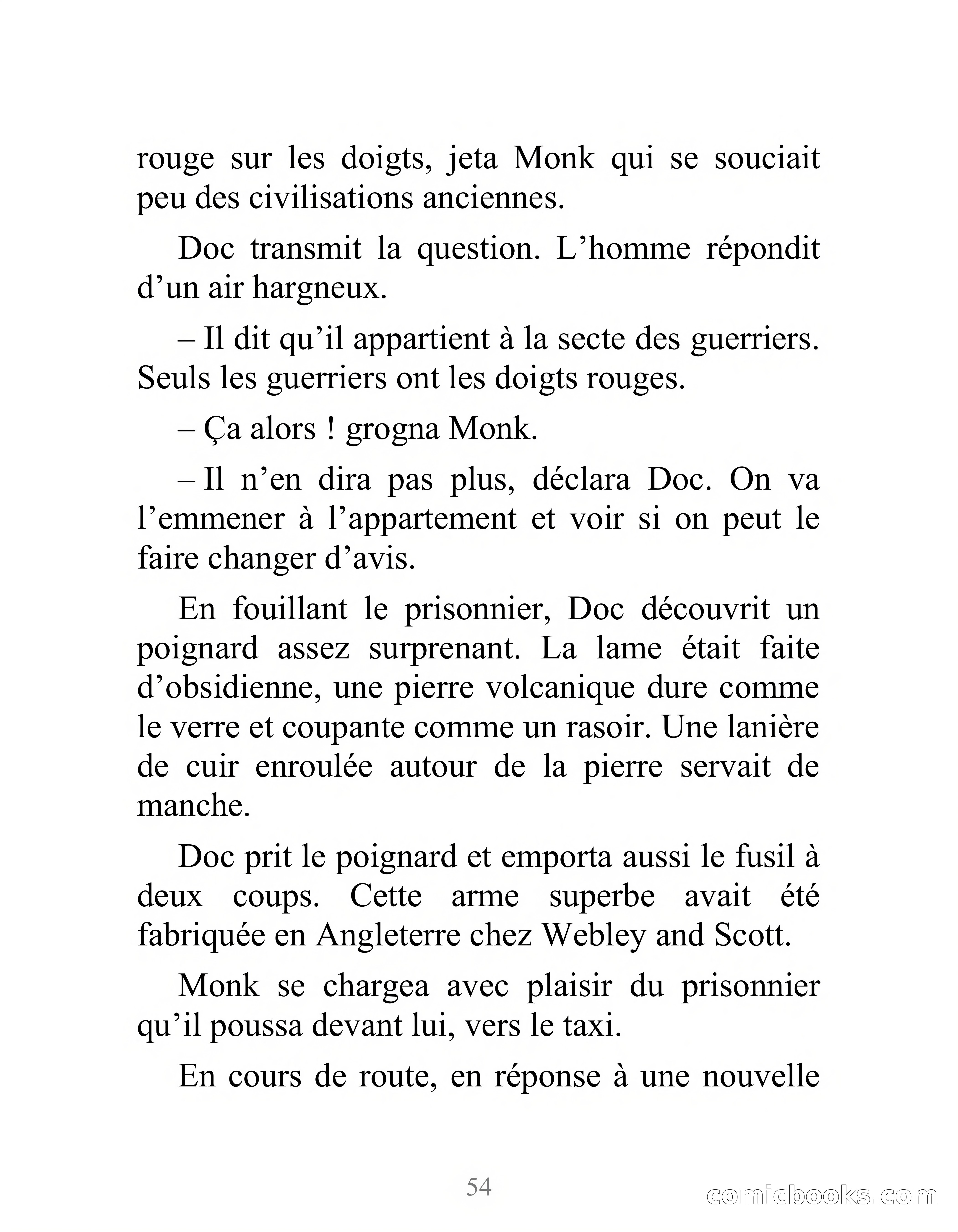 Doc Savage: L'Homme de Bronze — page 59 of 237