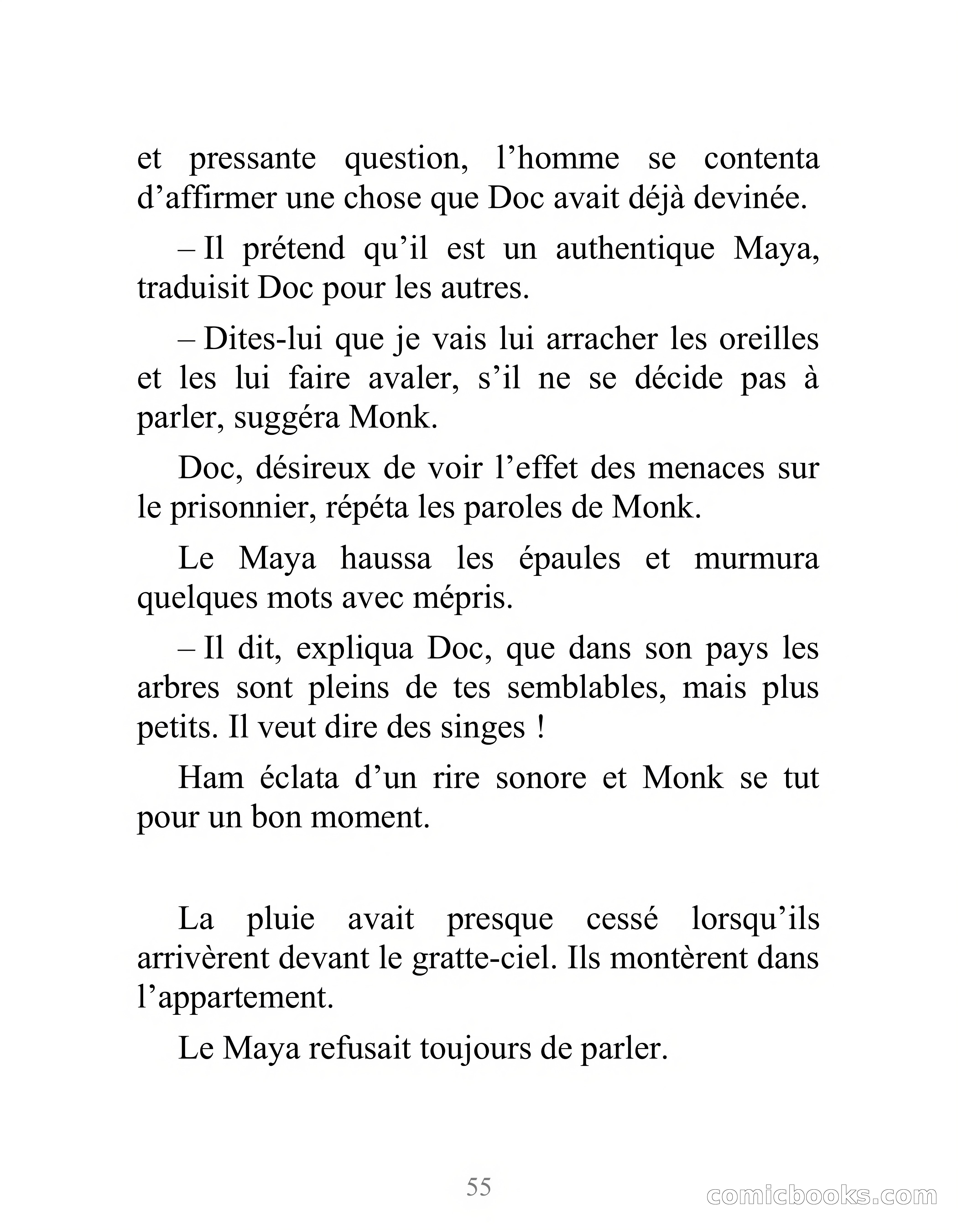 Doc Savage: L'Homme de Bronze — page 60 of 237