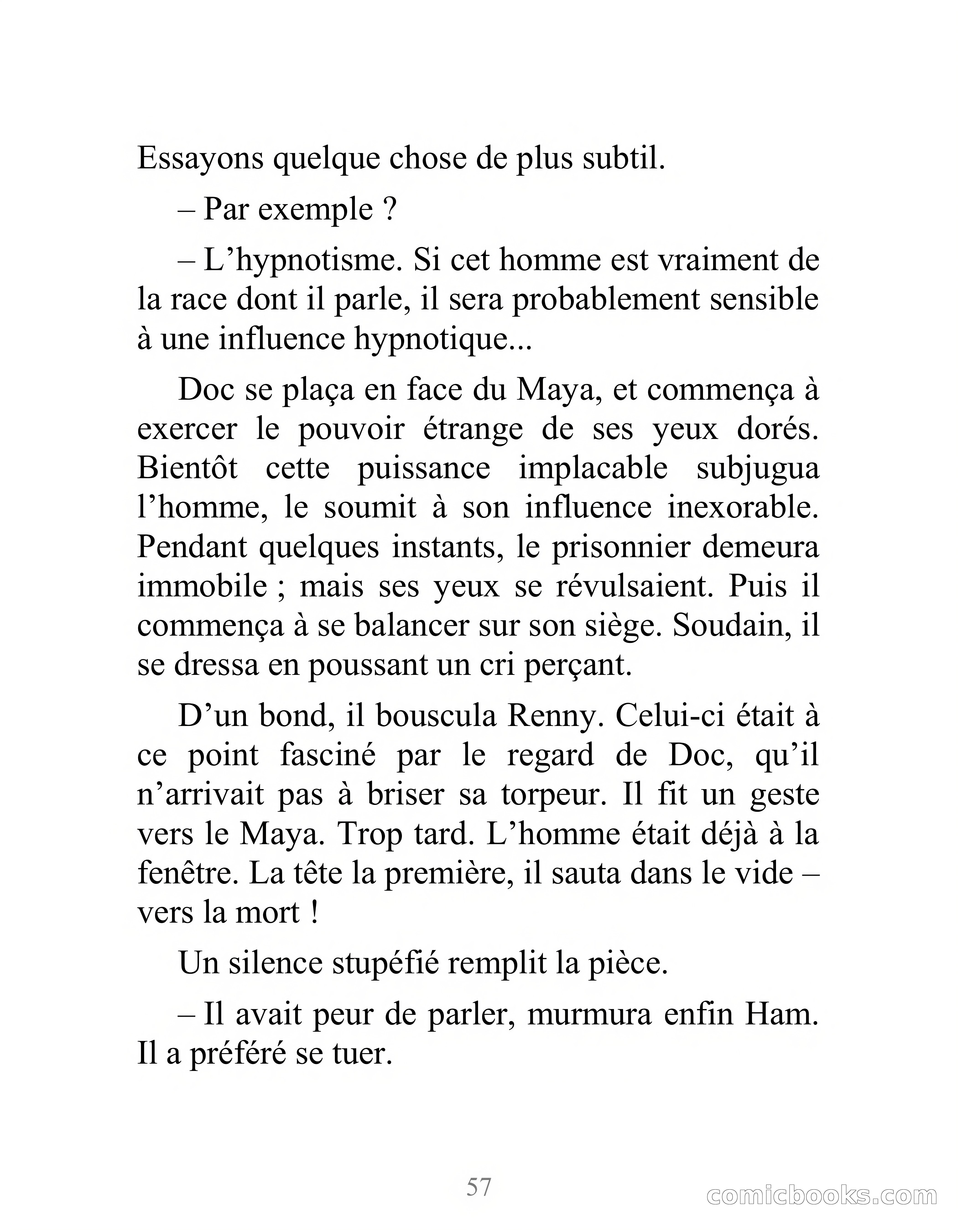 Doc Savage: L'Homme de Bronze — page 62 of 237