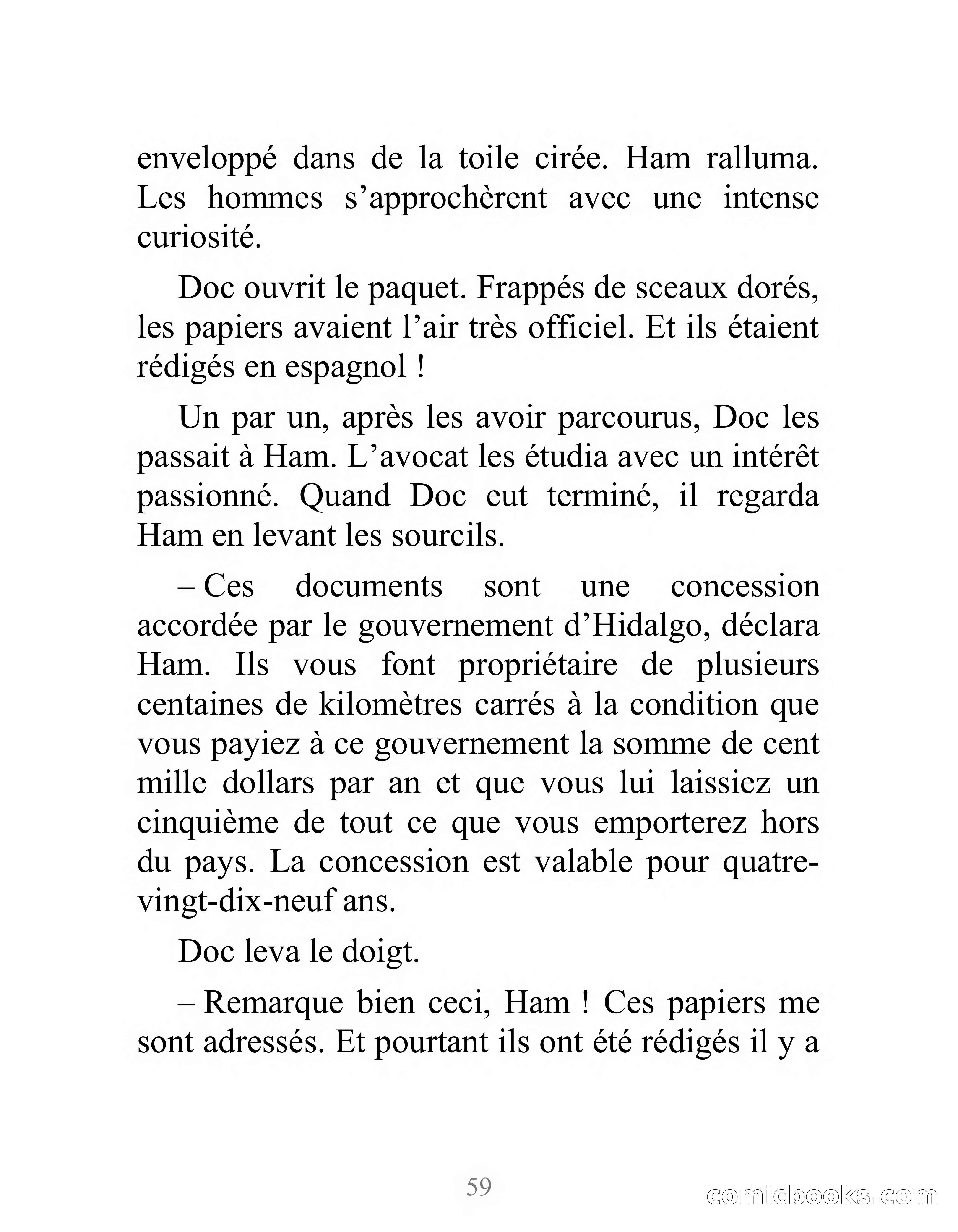 Doc Savage: L'Homme de Bronze — page 64 of 237