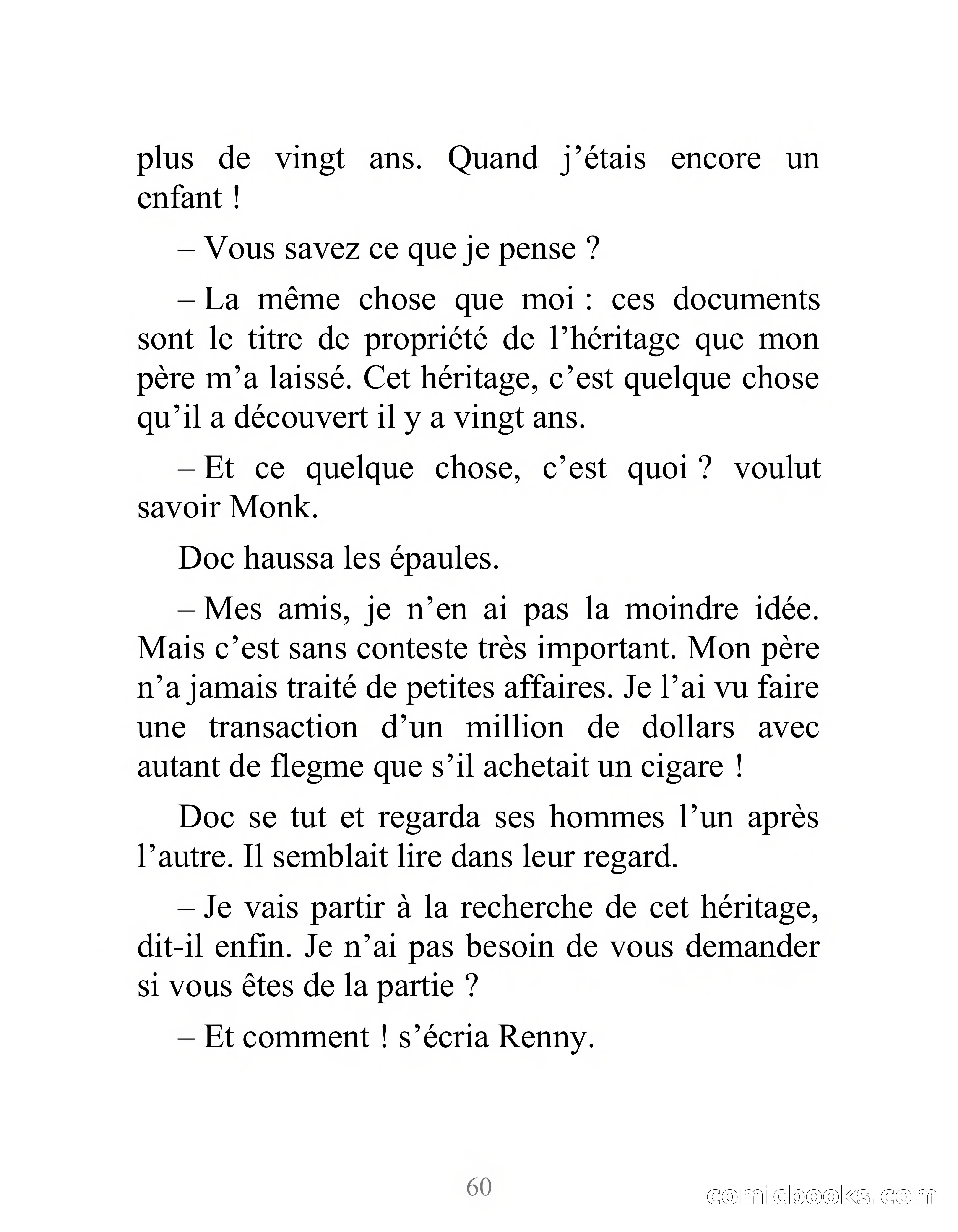 Doc Savage: L'Homme de Bronze — page 65 of 237
