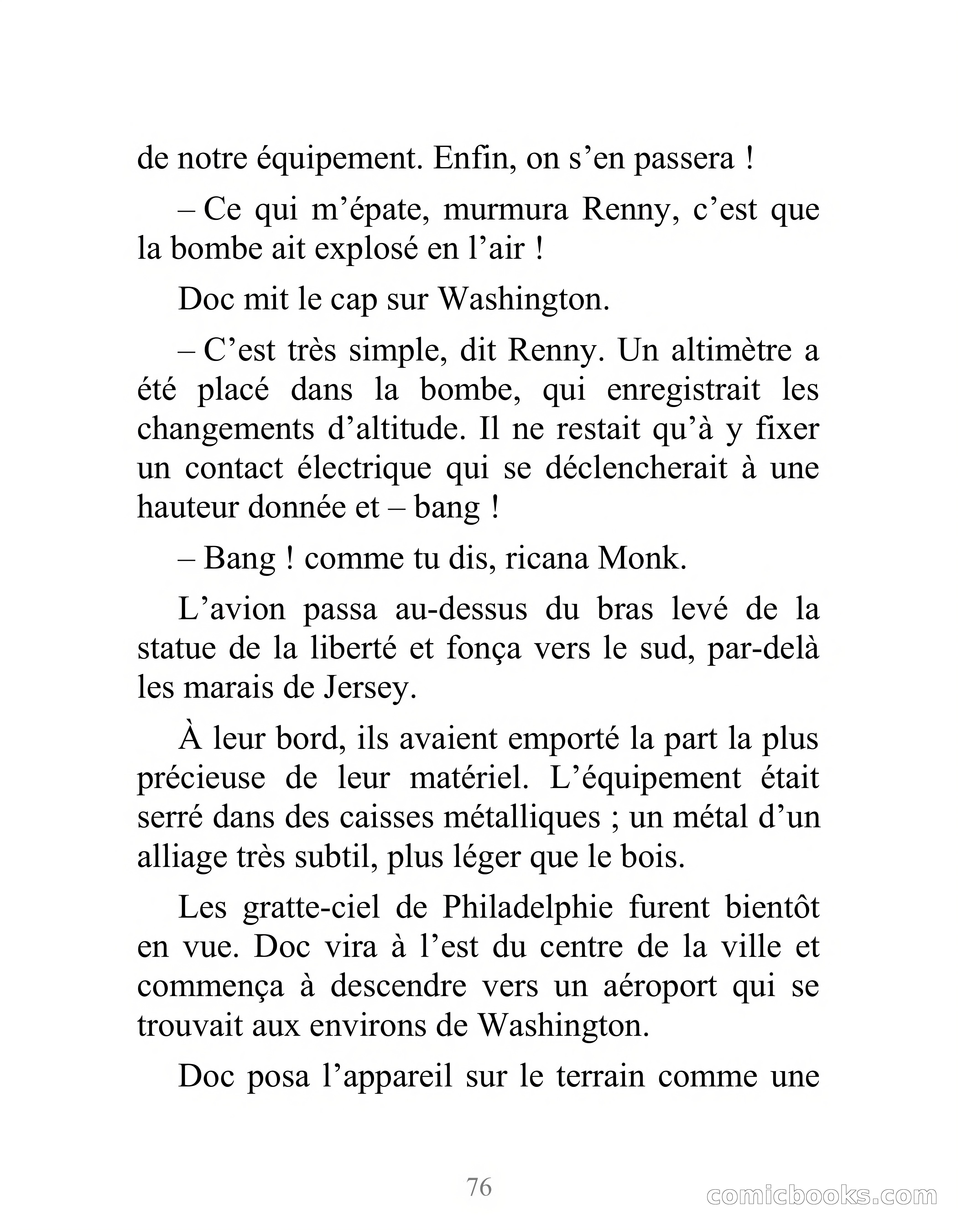 Doc Savage: L'Homme de Bronze — page 81 of 237