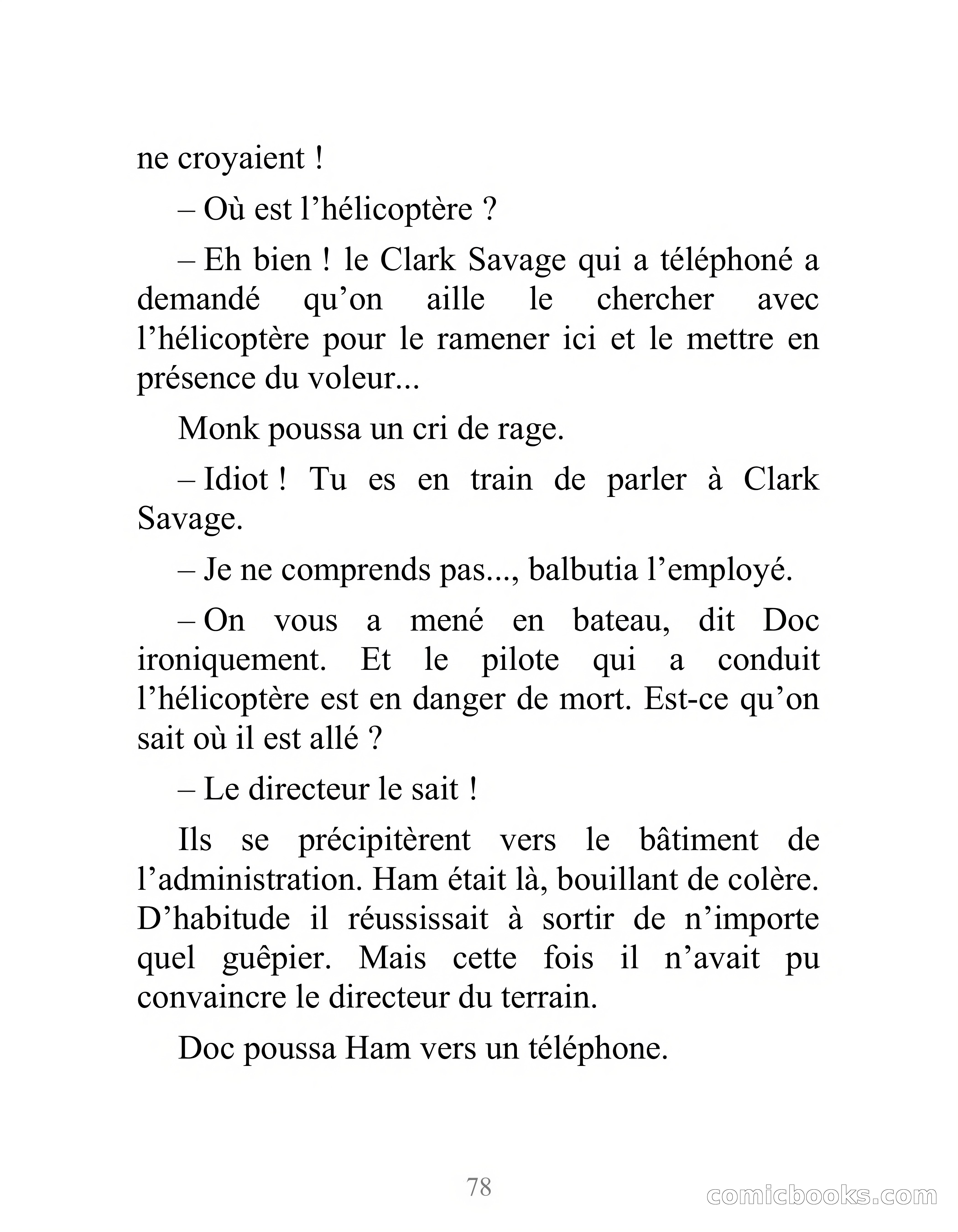 Doc Savage: L'Homme de Bronze — page 83 of 237