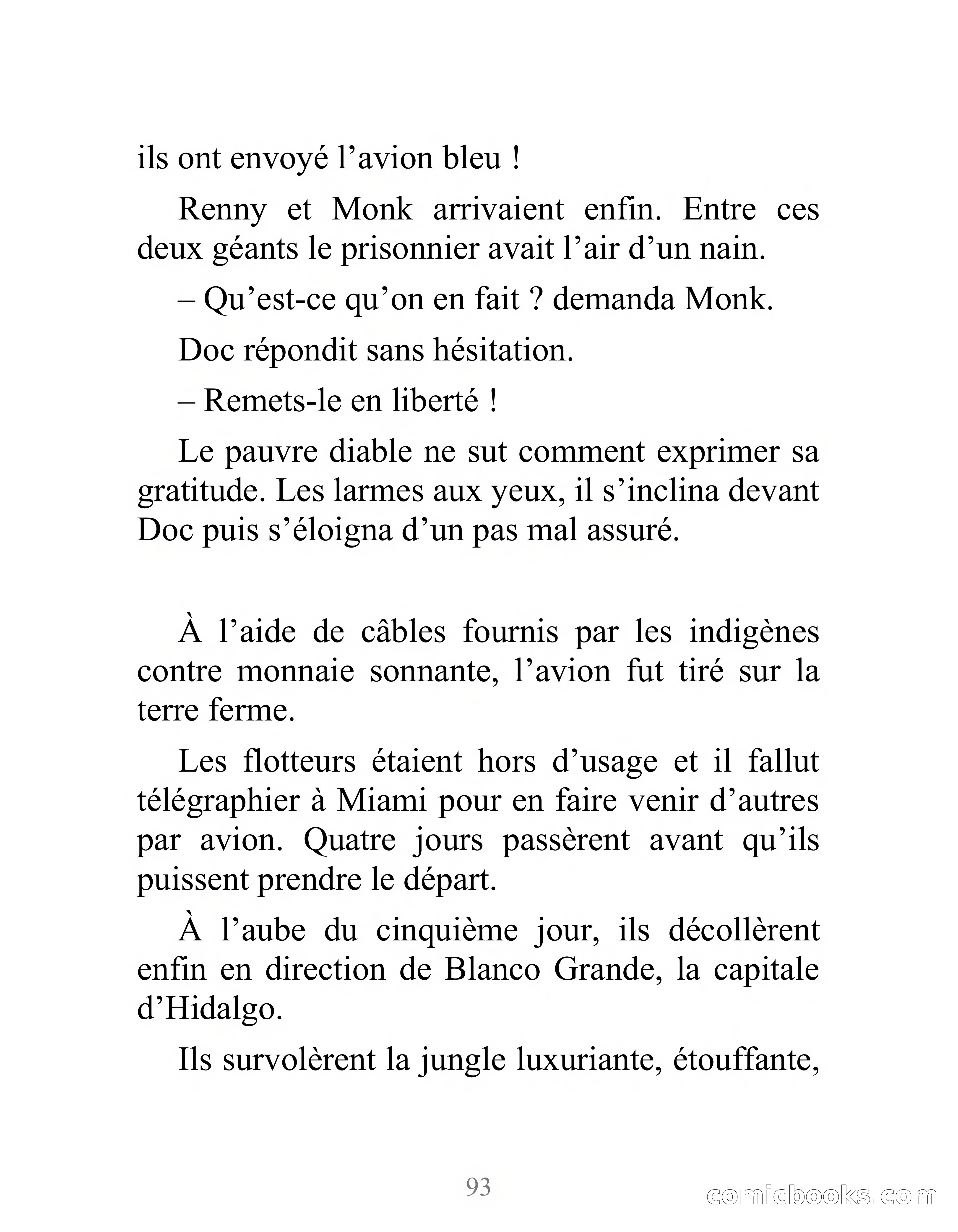 Doc Savage: L'Homme de Bronze — page 98 of 237