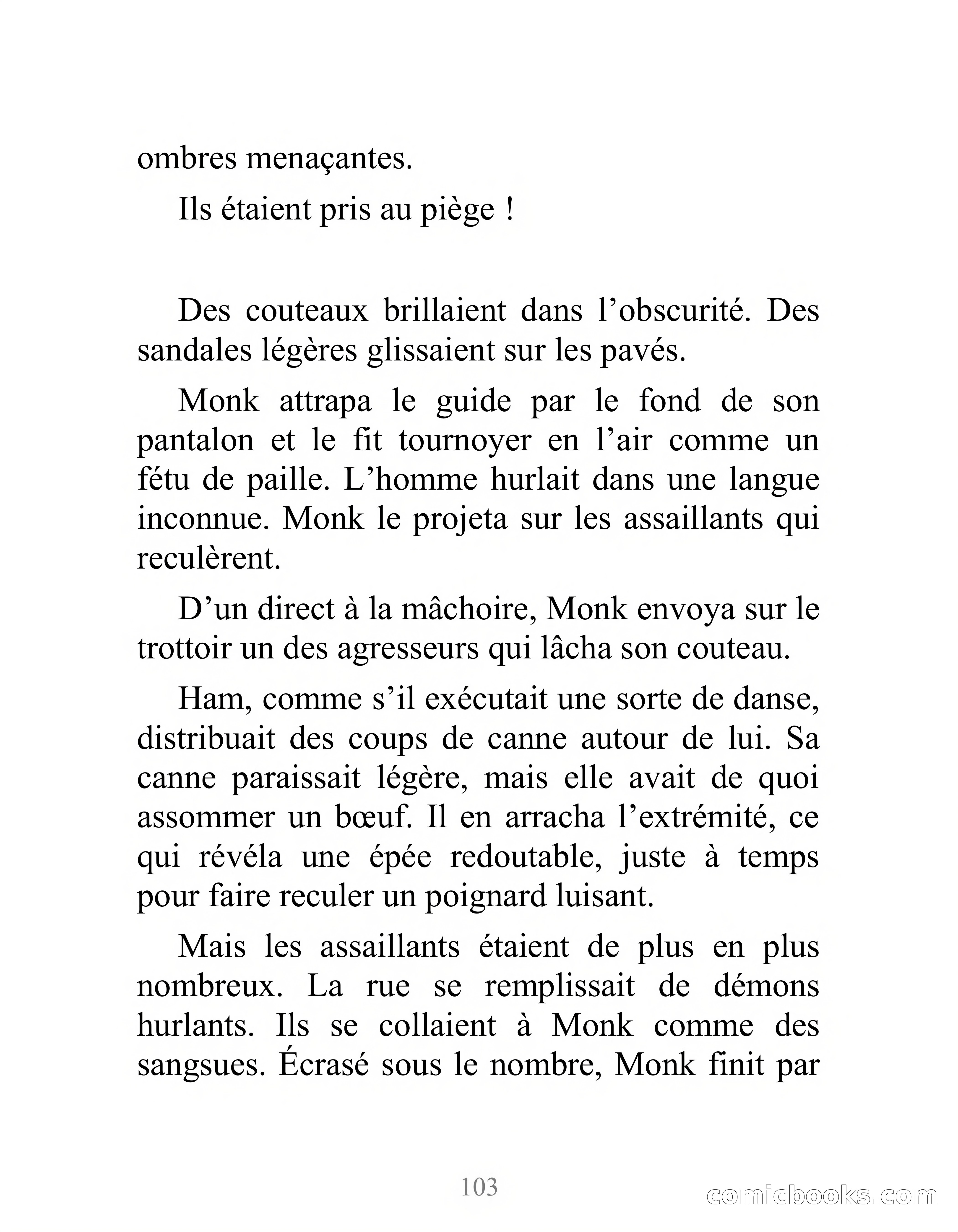 Doc Savage: L'Homme de Bronze — page 108 of 237