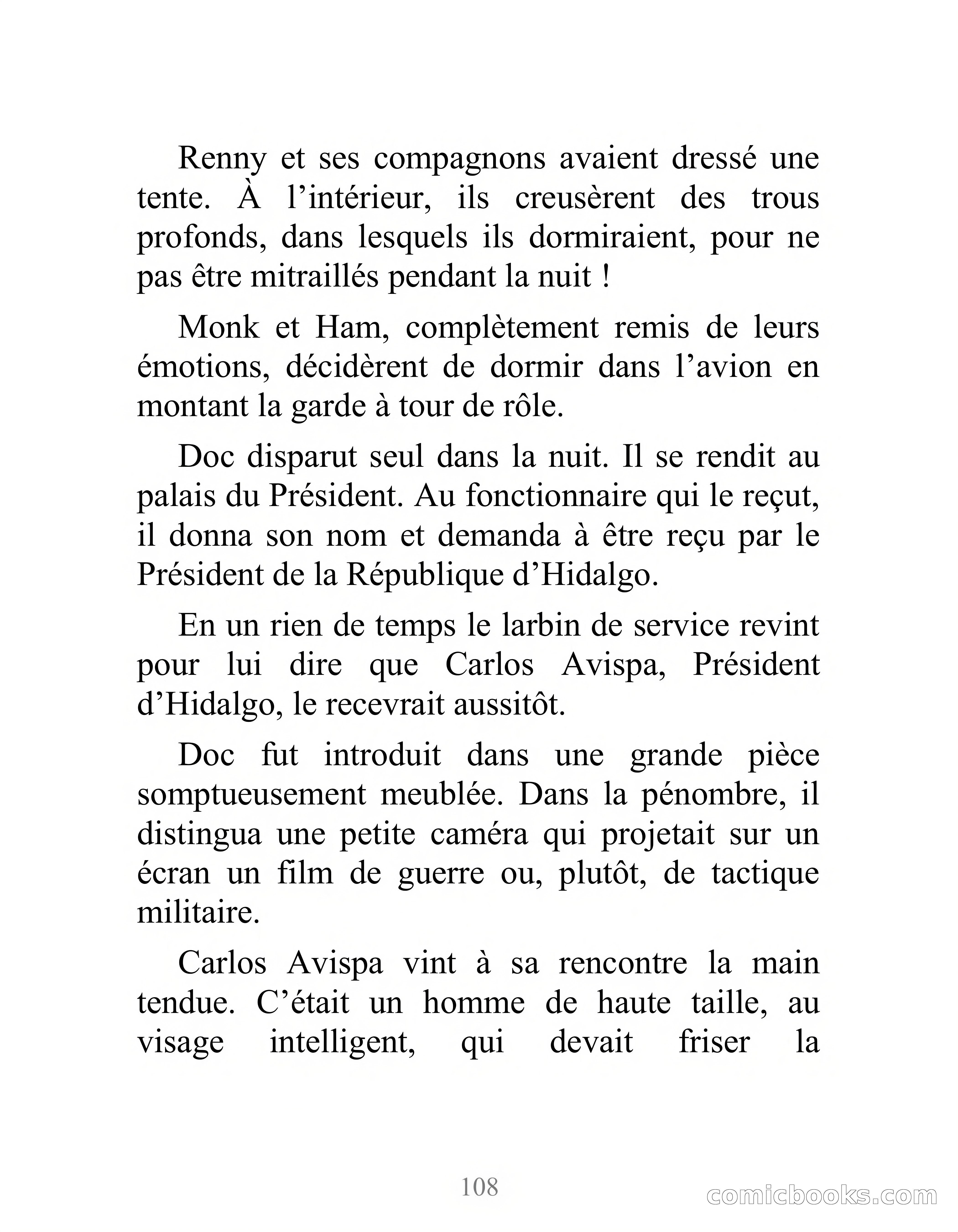 Doc Savage: L'Homme de Bronze — page 113 of 237