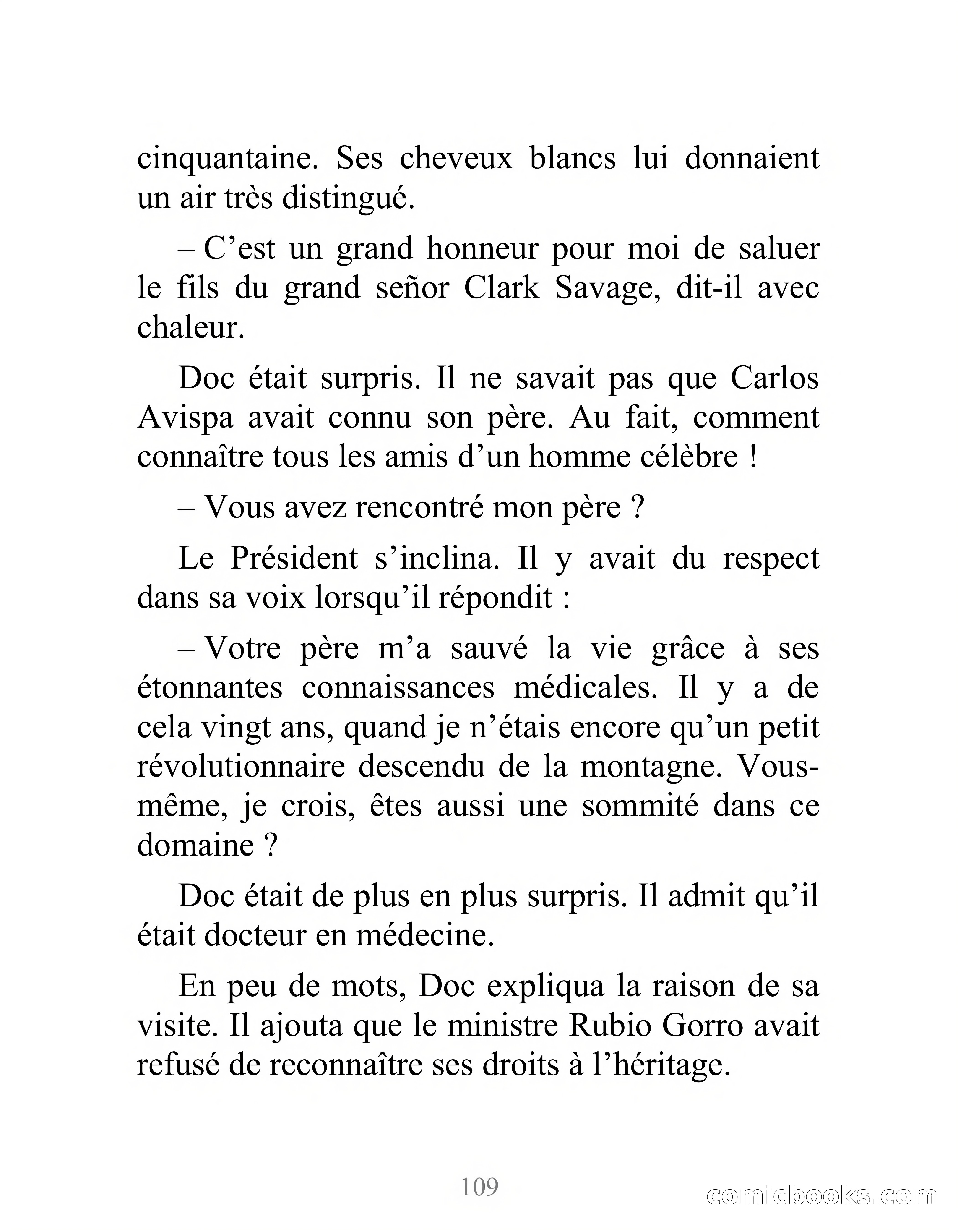 Doc Savage: L'Homme de Bronze — page 114 of 237