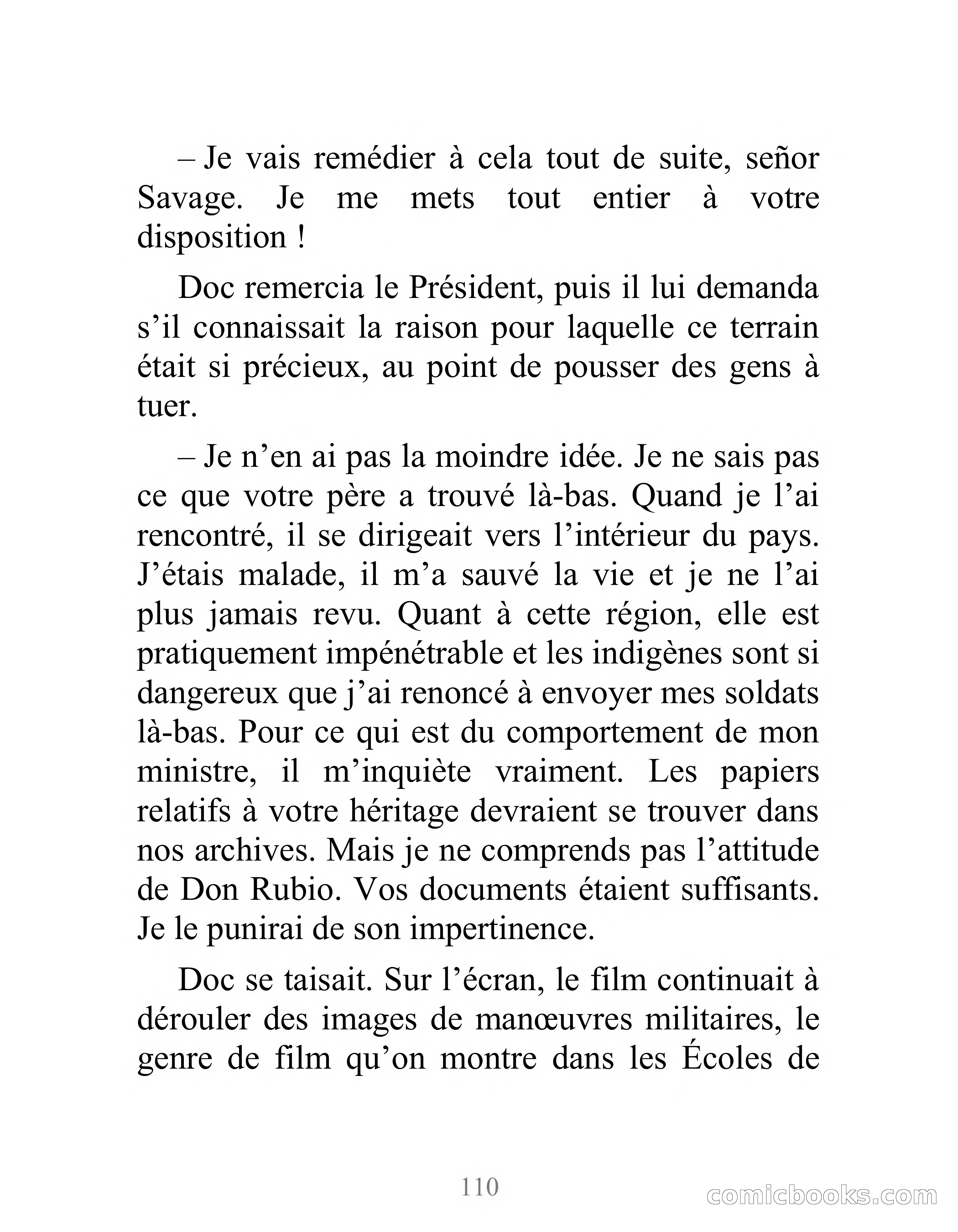 Doc Savage: L'Homme de Bronze — page 115 of 237