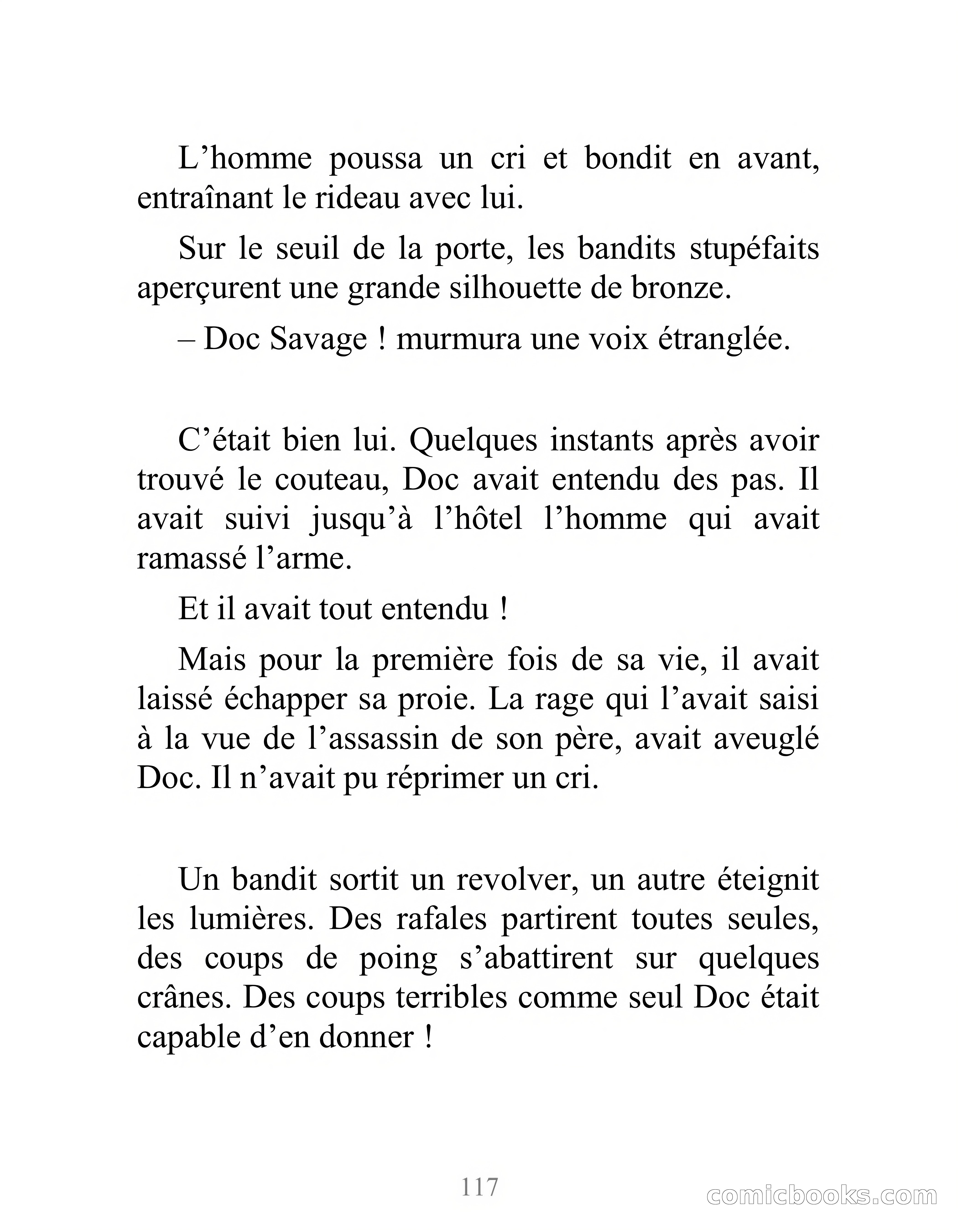 Doc Savage: L'Homme de Bronze — page 122 of 237