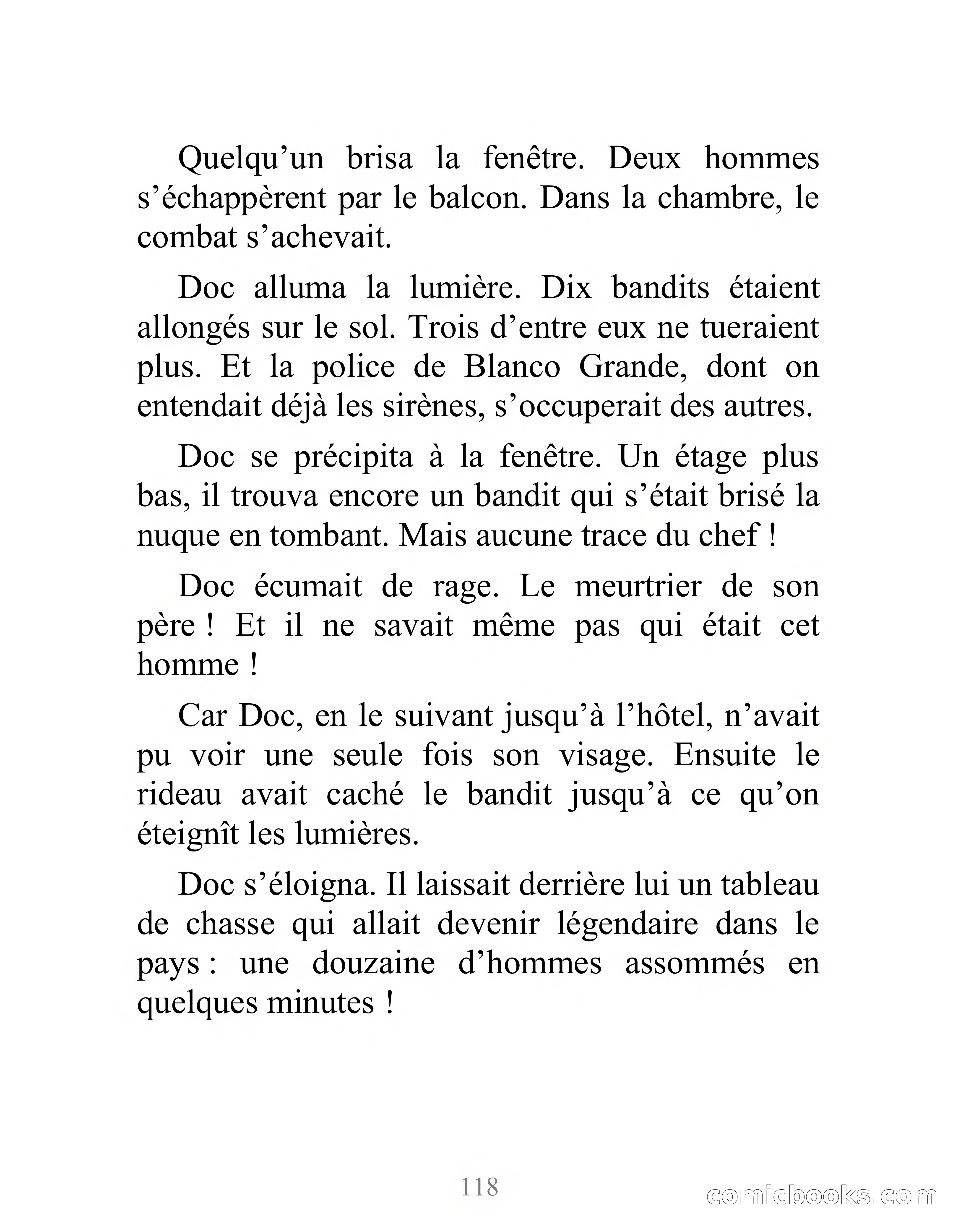 Doc Savage: L'Homme de Bronze — page 123 of 237