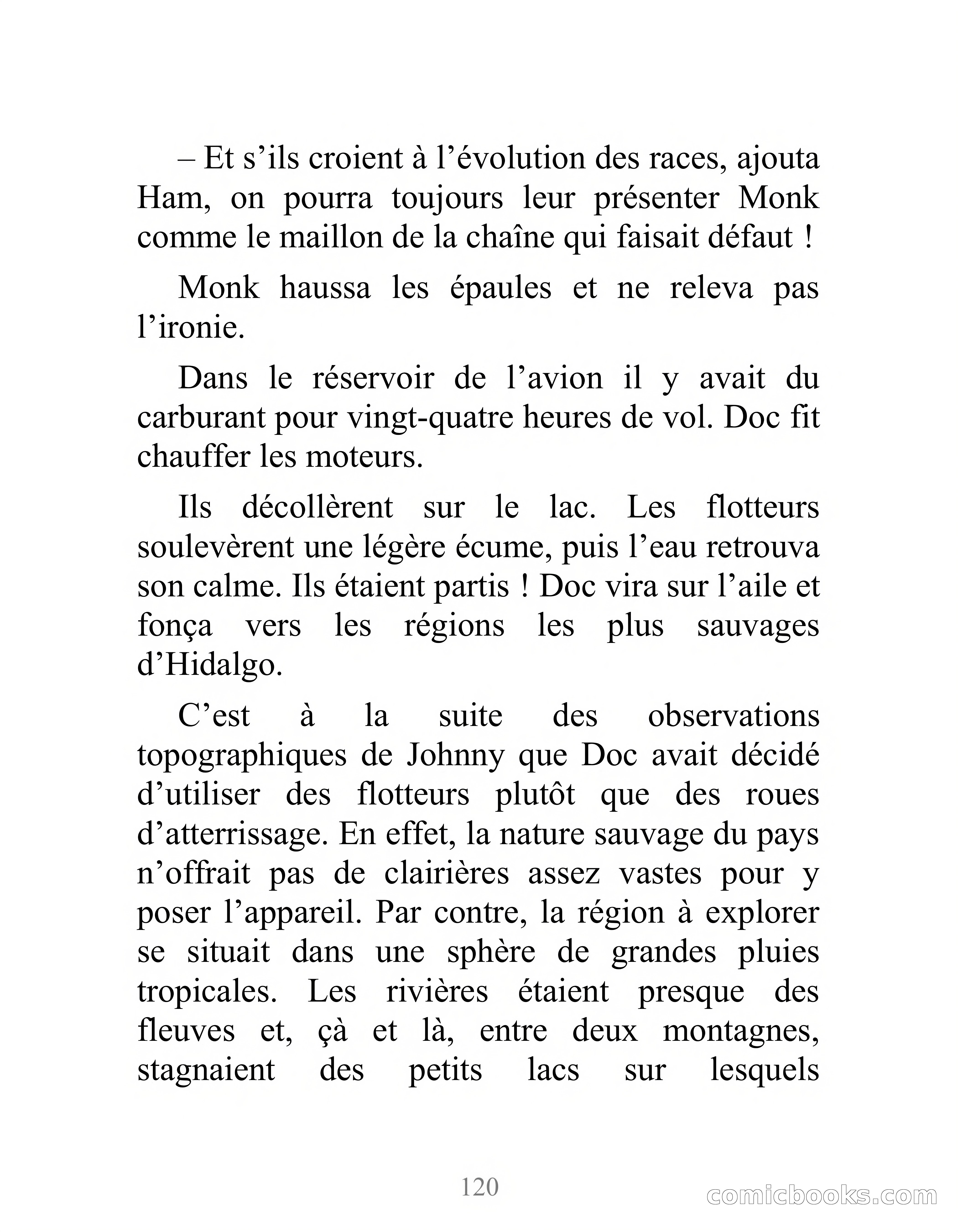 Doc Savage: L'Homme de Bronze — page 125 of 237