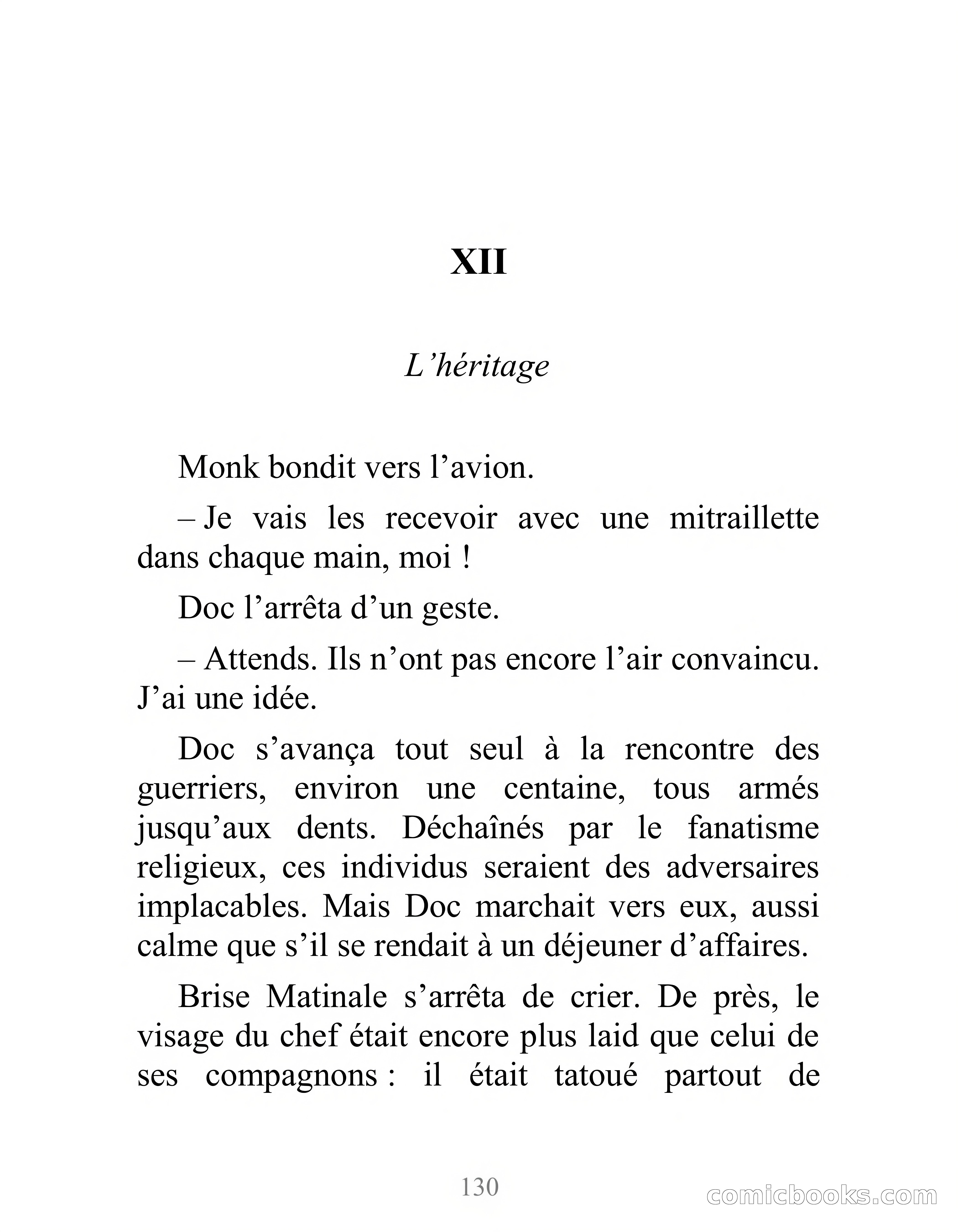 Doc Savage: L'Homme de Bronze — page 135 of 237