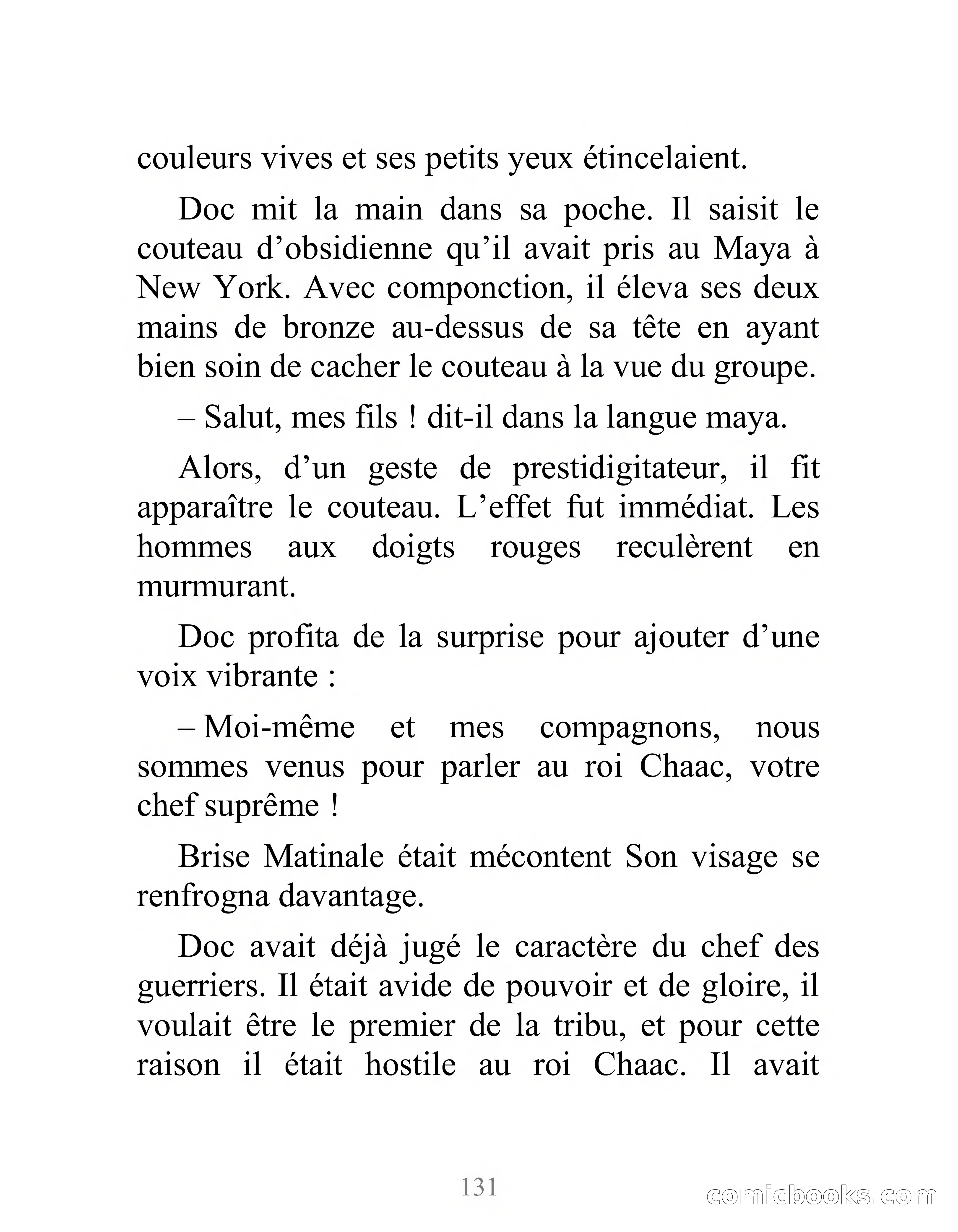 Doc Savage: L'Homme de Bronze — page 136 of 237