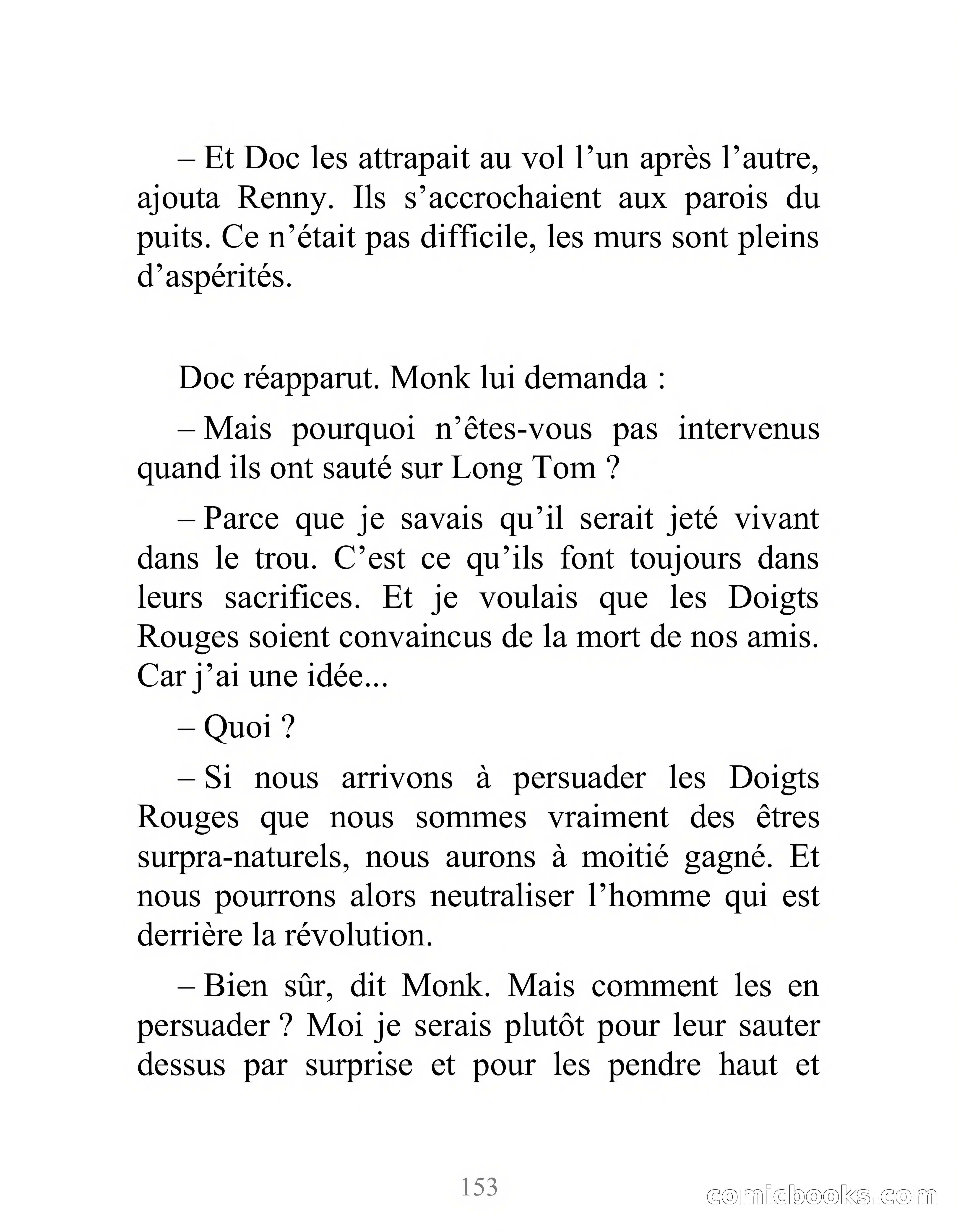 Doc Savage: L'Homme de Bronze — page 158 of 237
