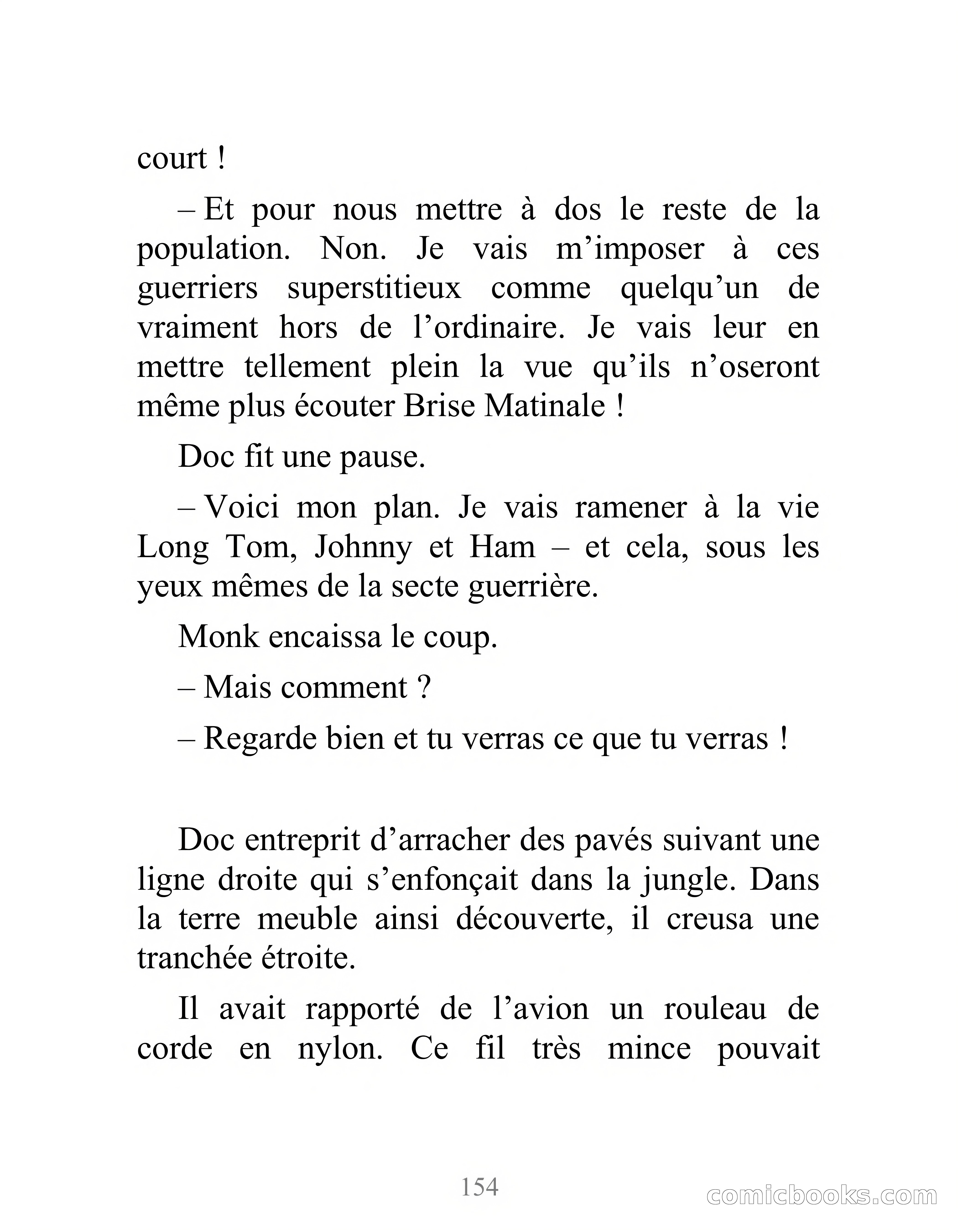 Doc Savage: L'Homme de Bronze — page 159 of 237