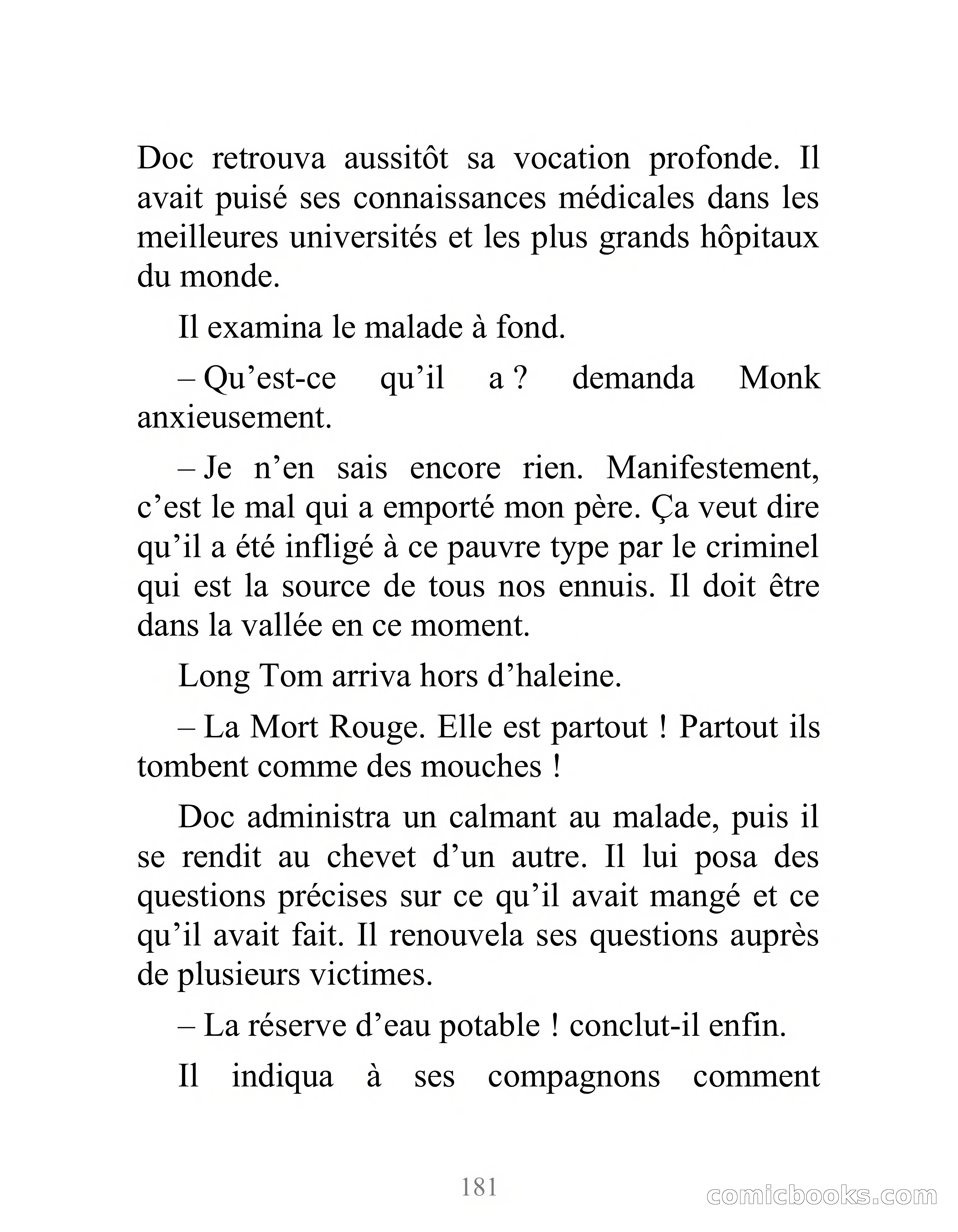 Doc Savage: L'Homme de Bronze — page 186 of 237