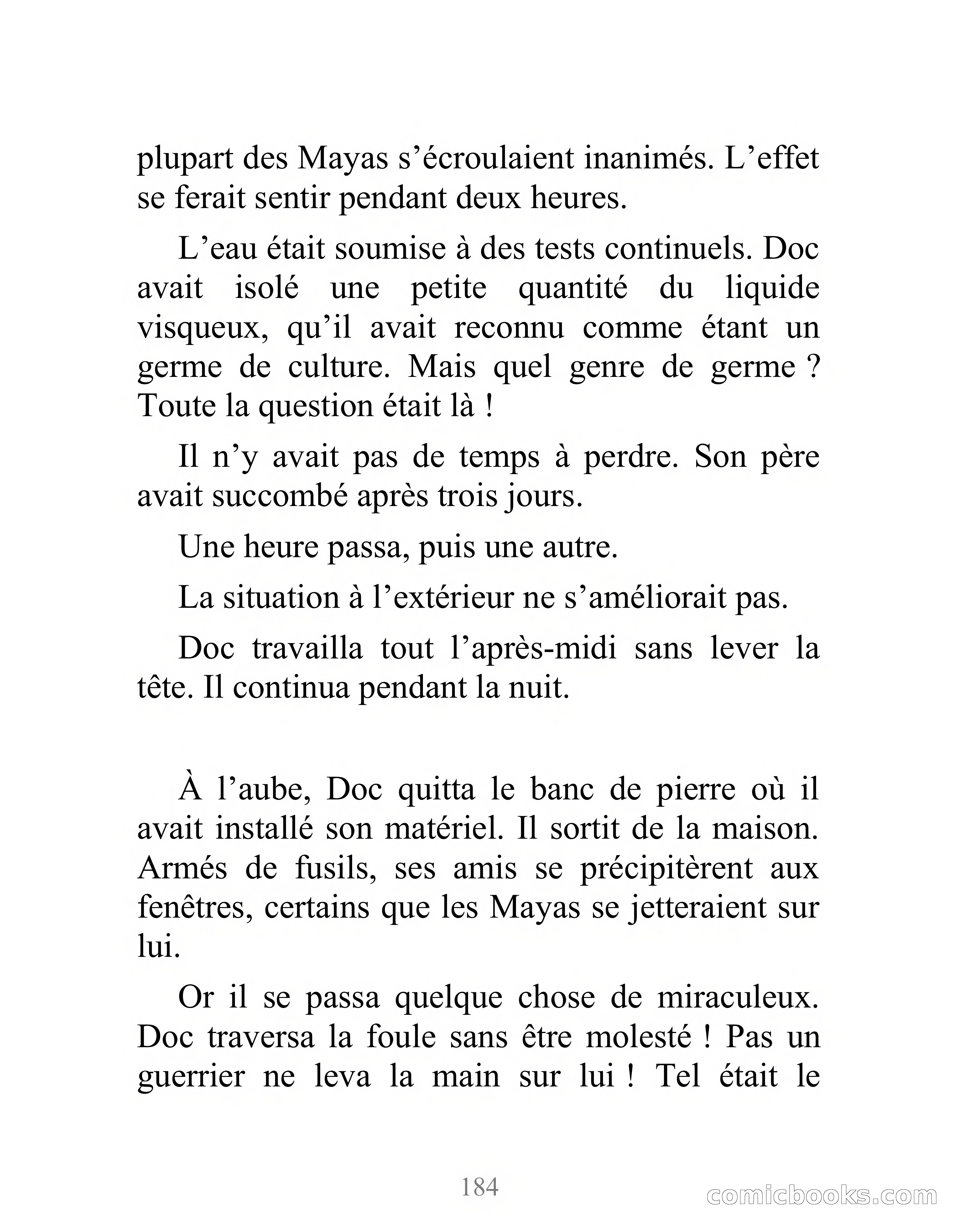 Doc Savage: L'Homme de Bronze — page 189 of 237