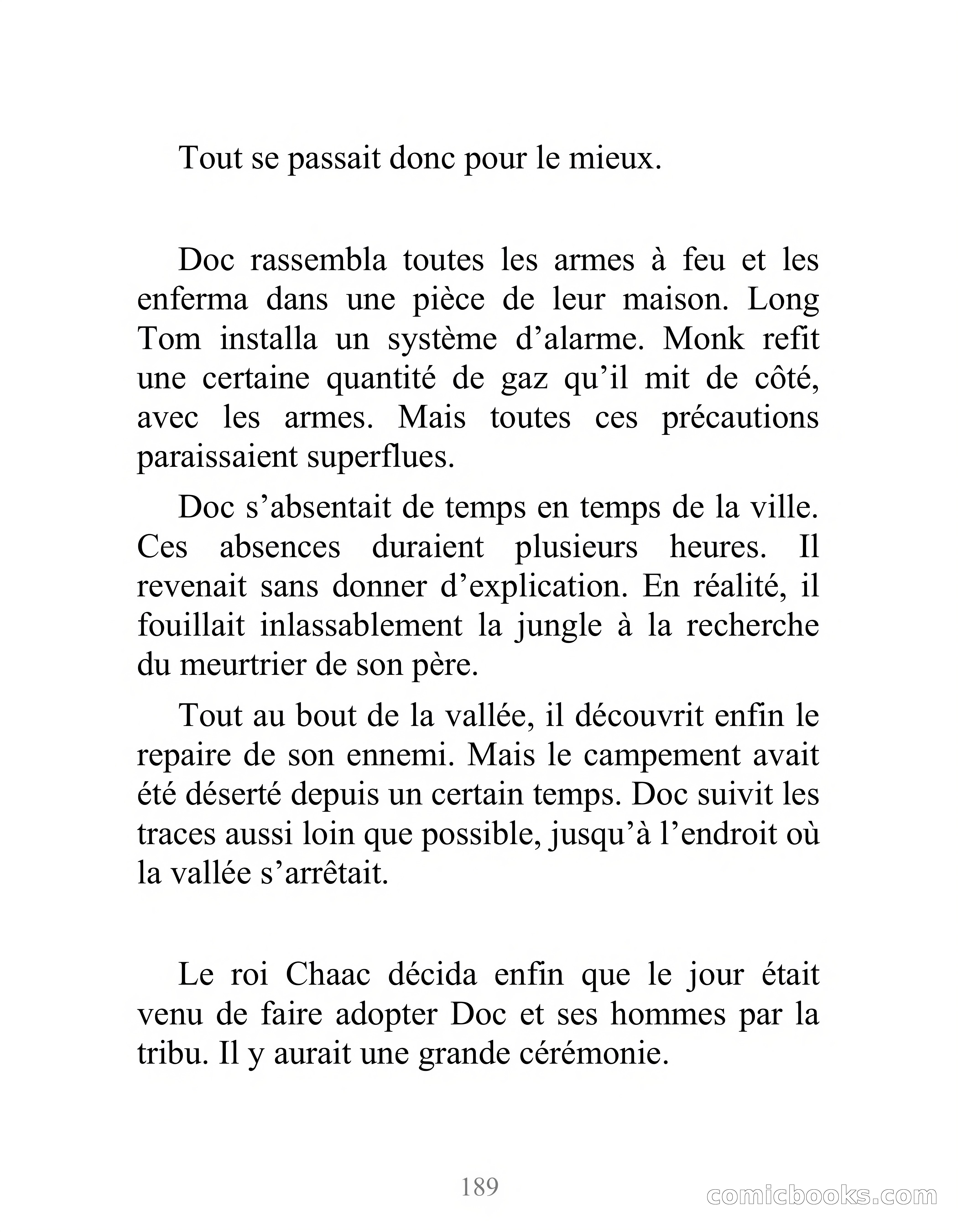 Doc Savage: L'Homme de Bronze — page 194 of 237