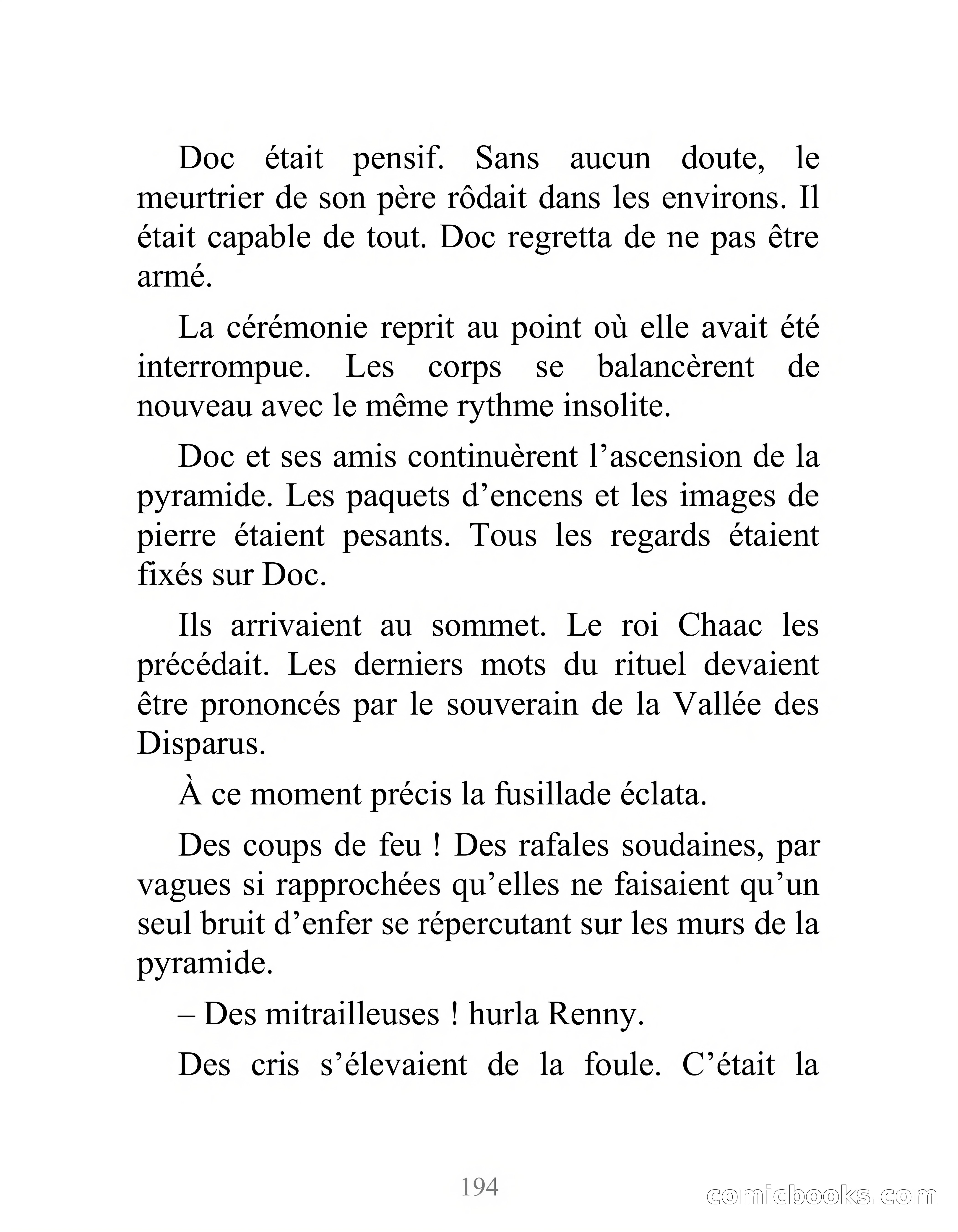 Doc Savage: L'Homme de Bronze — page 199 of 237