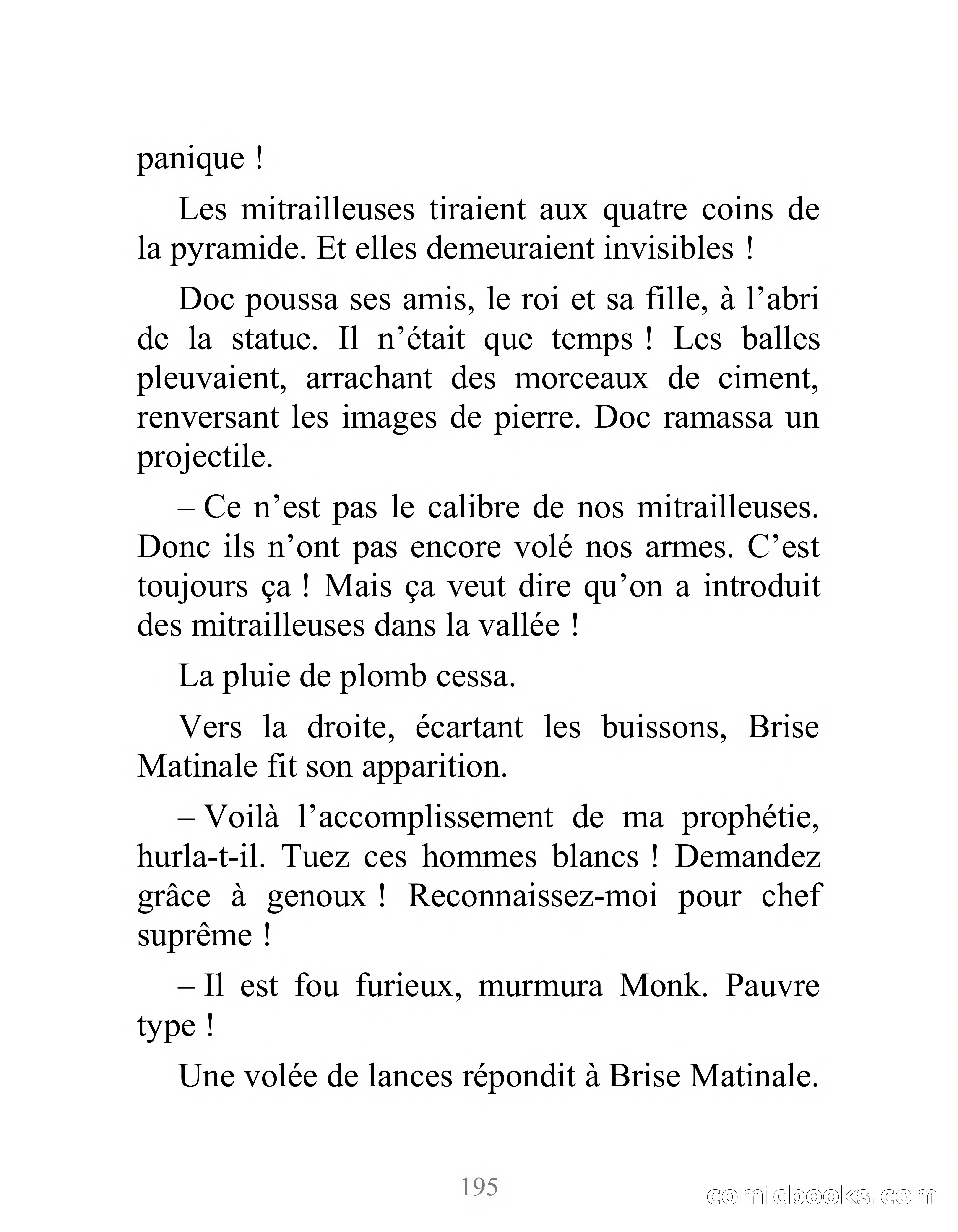 Doc Savage: L'Homme de Bronze — page 200 of 237