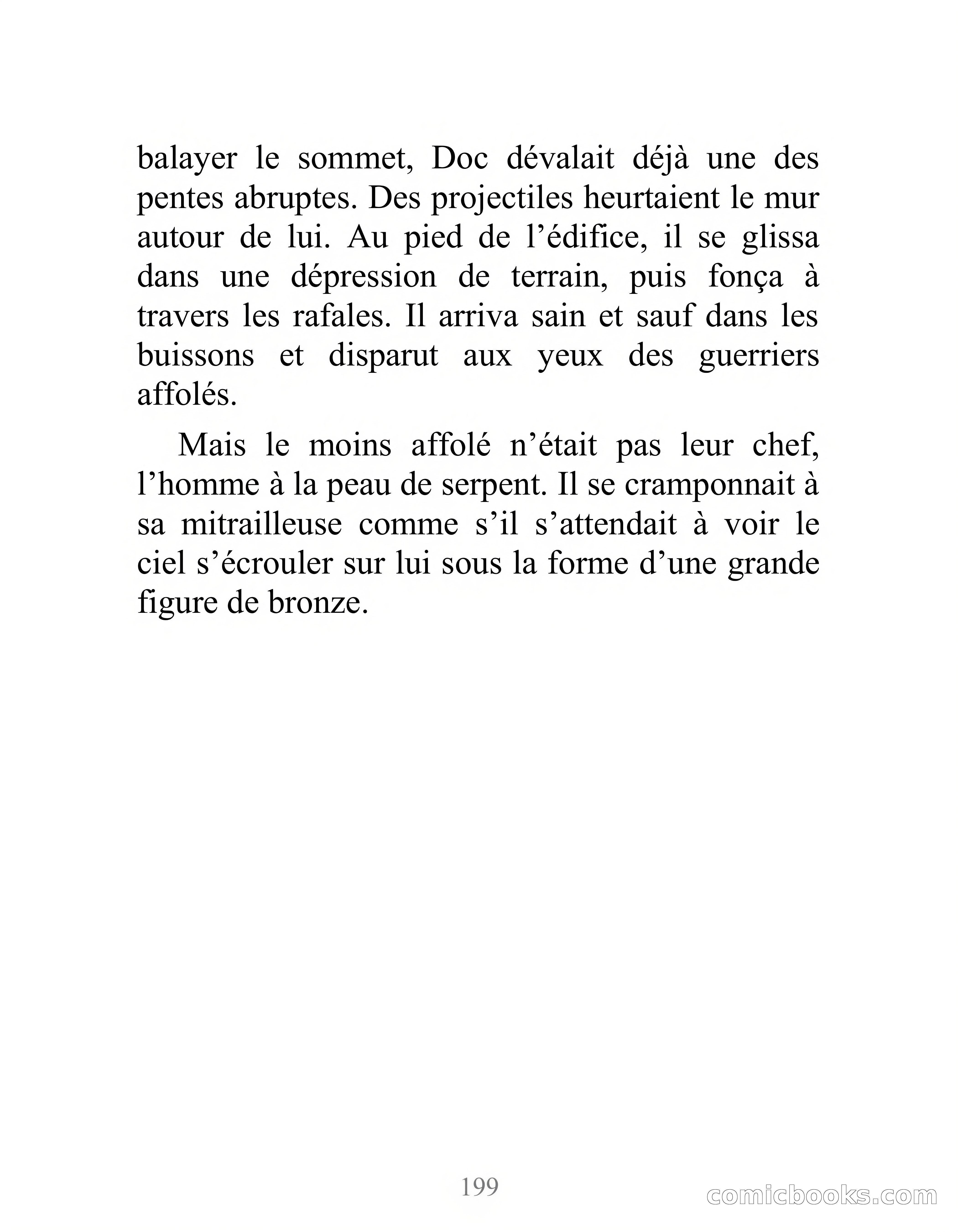 Doc Savage: L'Homme de Bronze — page 204 of 237