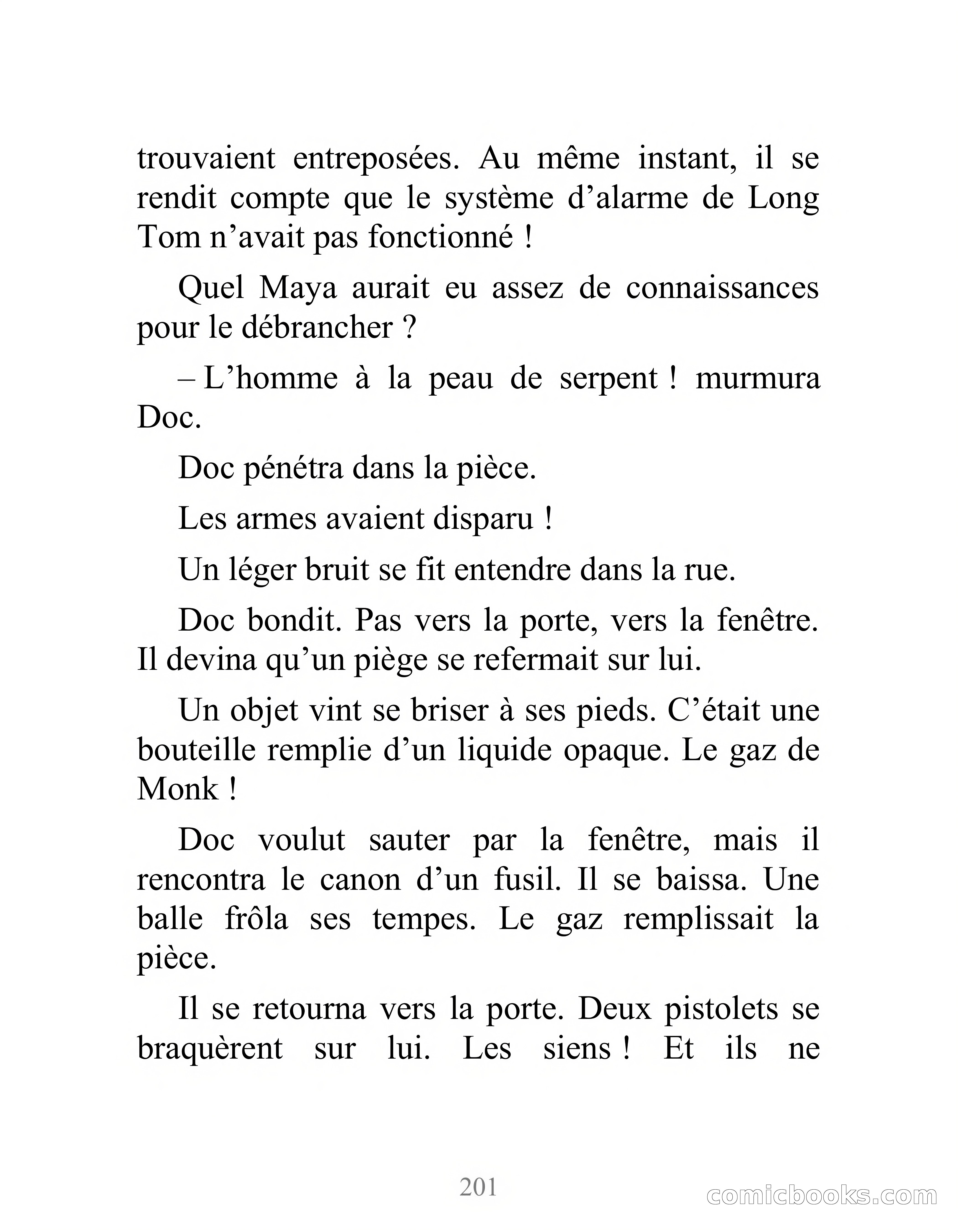 Doc Savage: L'Homme de Bronze — page 206 of 237