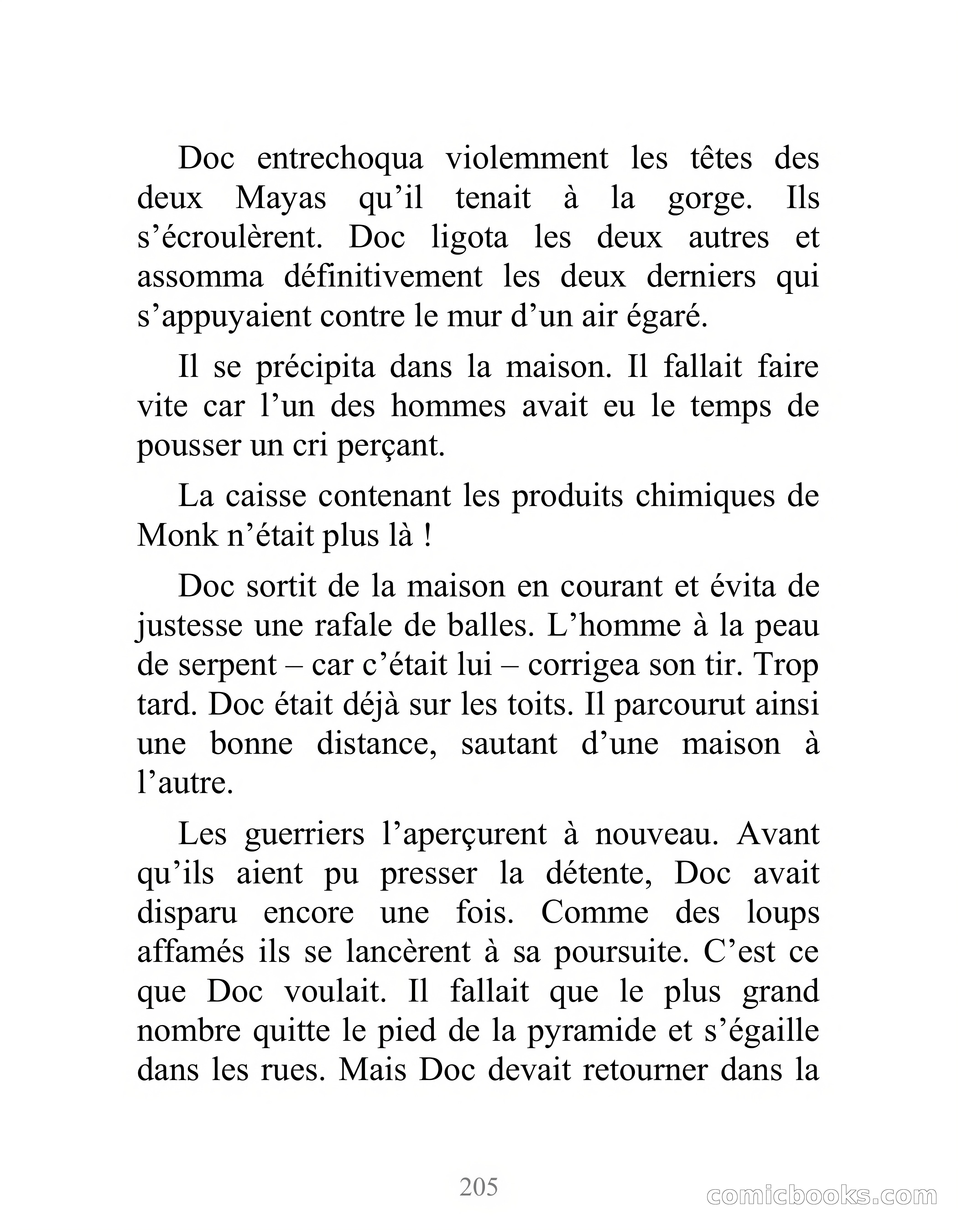 Doc Savage: L'Homme de Bronze — page 210 of 237