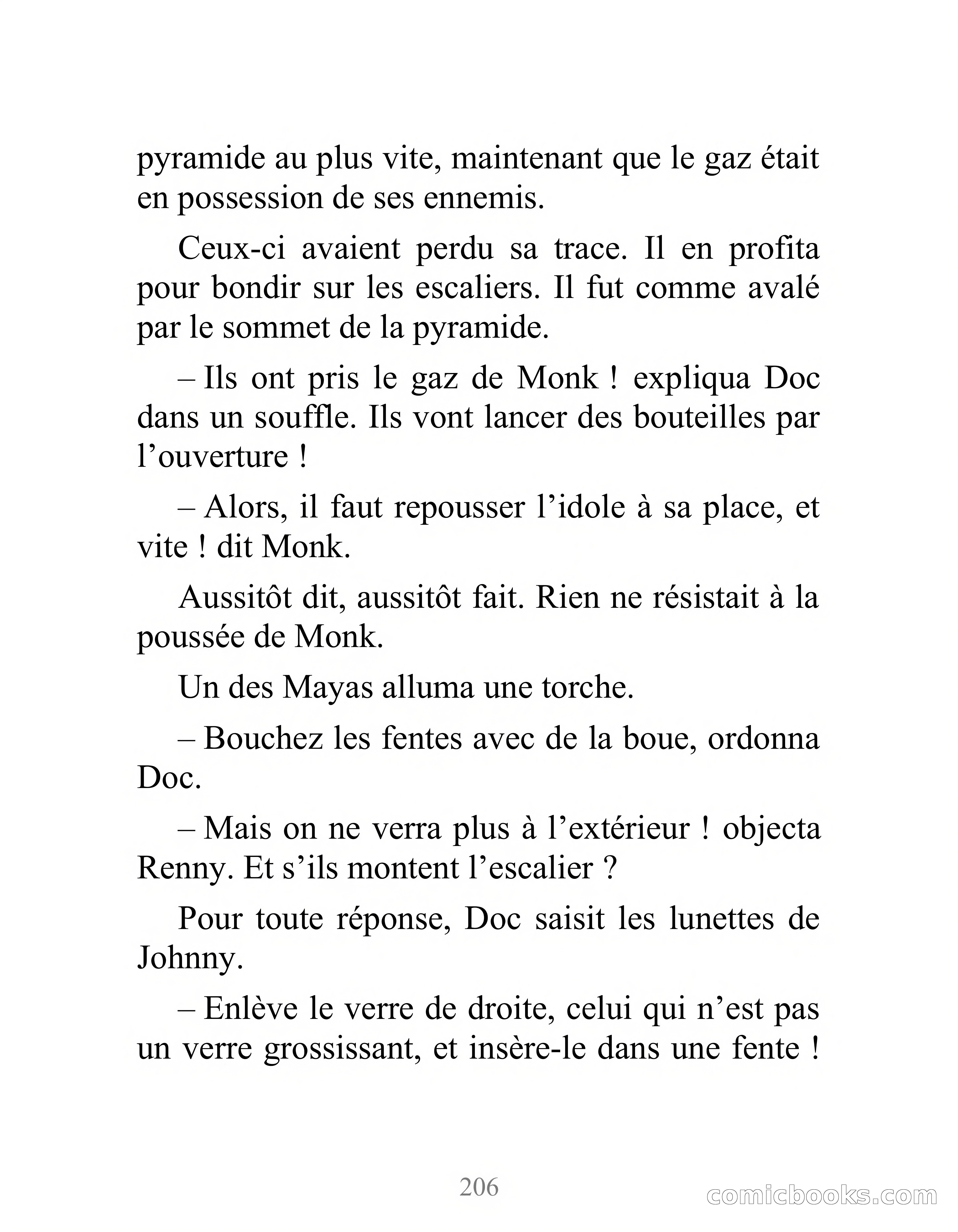 Doc Savage: L'Homme de Bronze — page 211 of 237