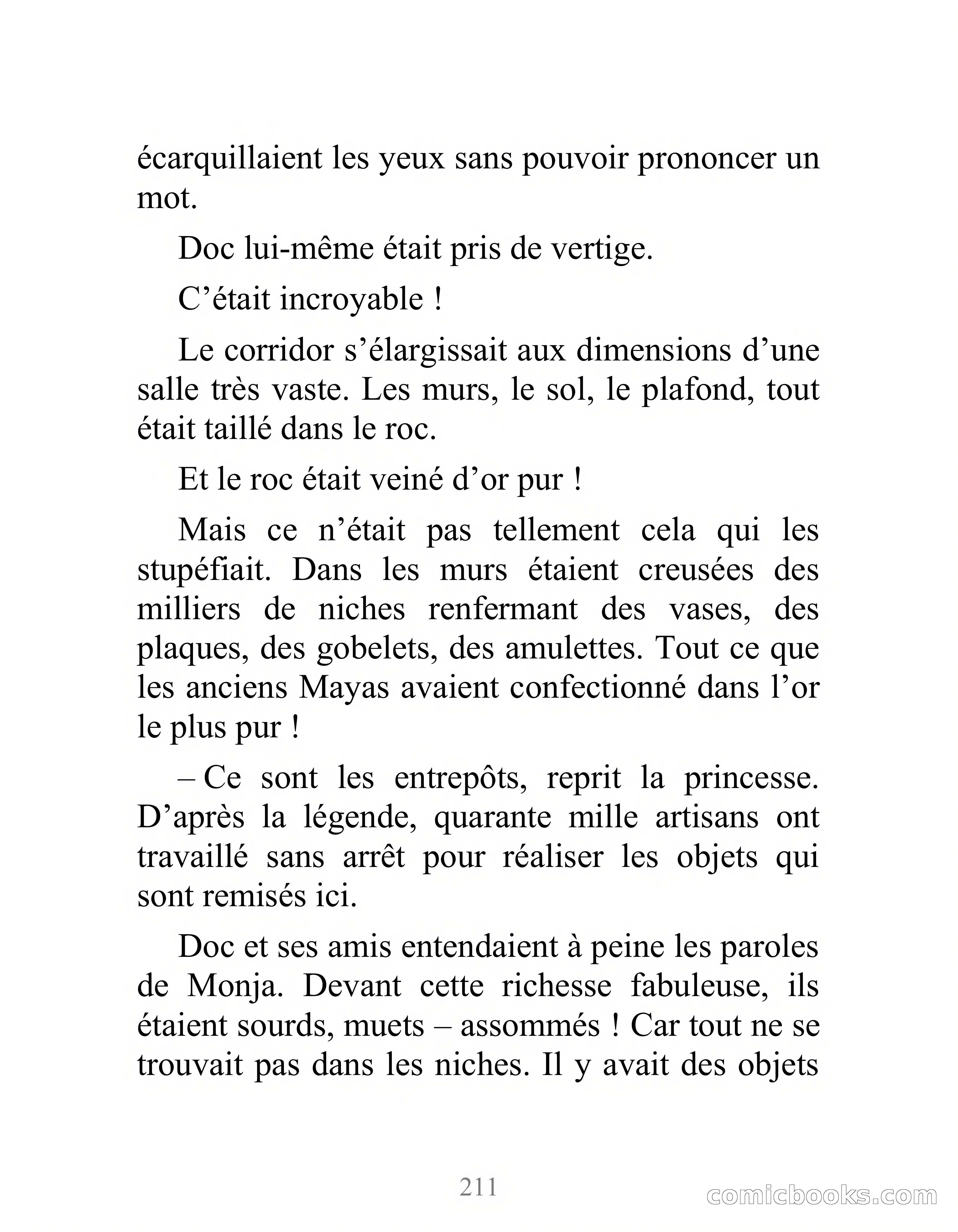 Doc Savage: L'Homme de Bronze — page 216 of 237