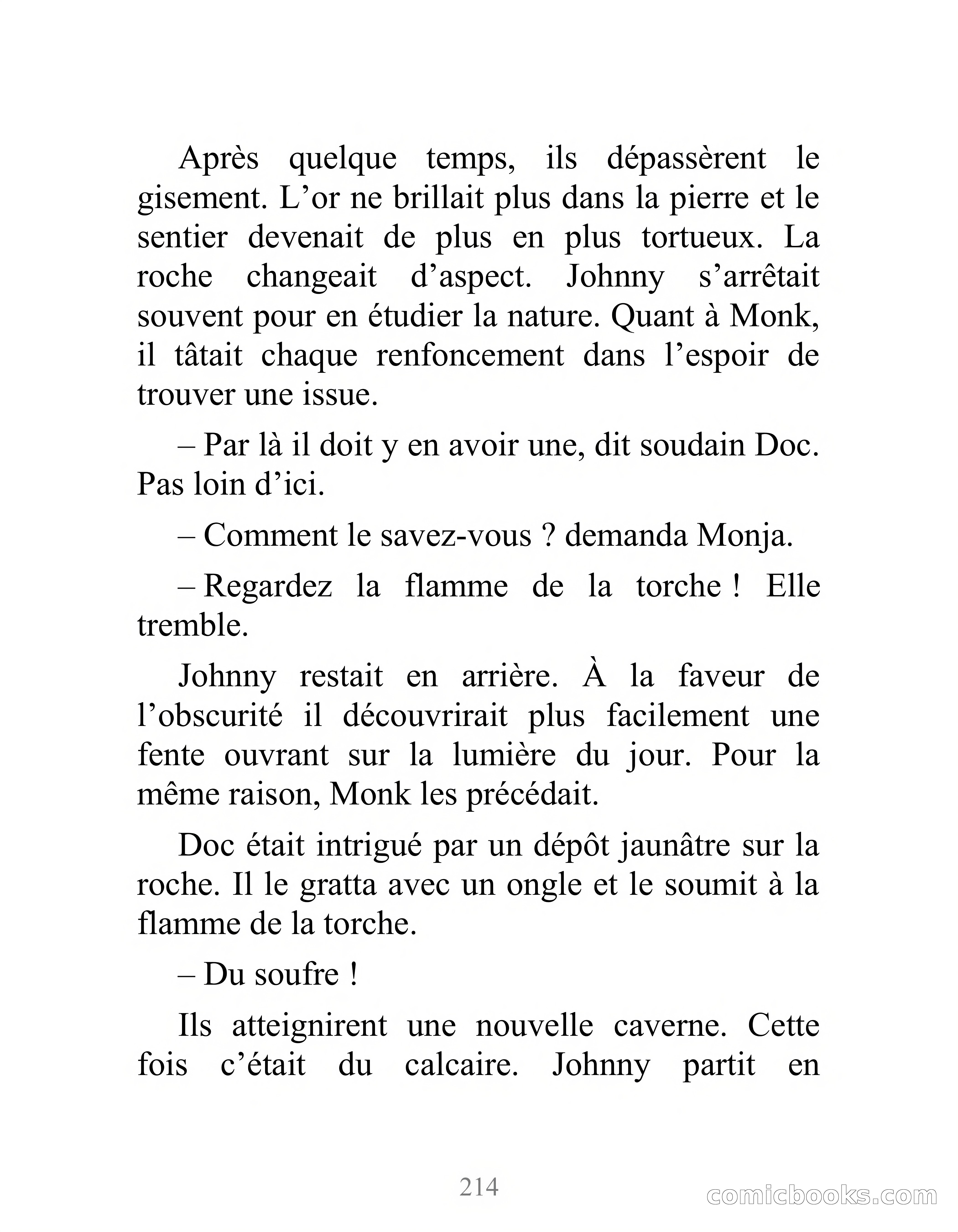 Doc Savage: L'Homme de Bronze — page 219 of 237