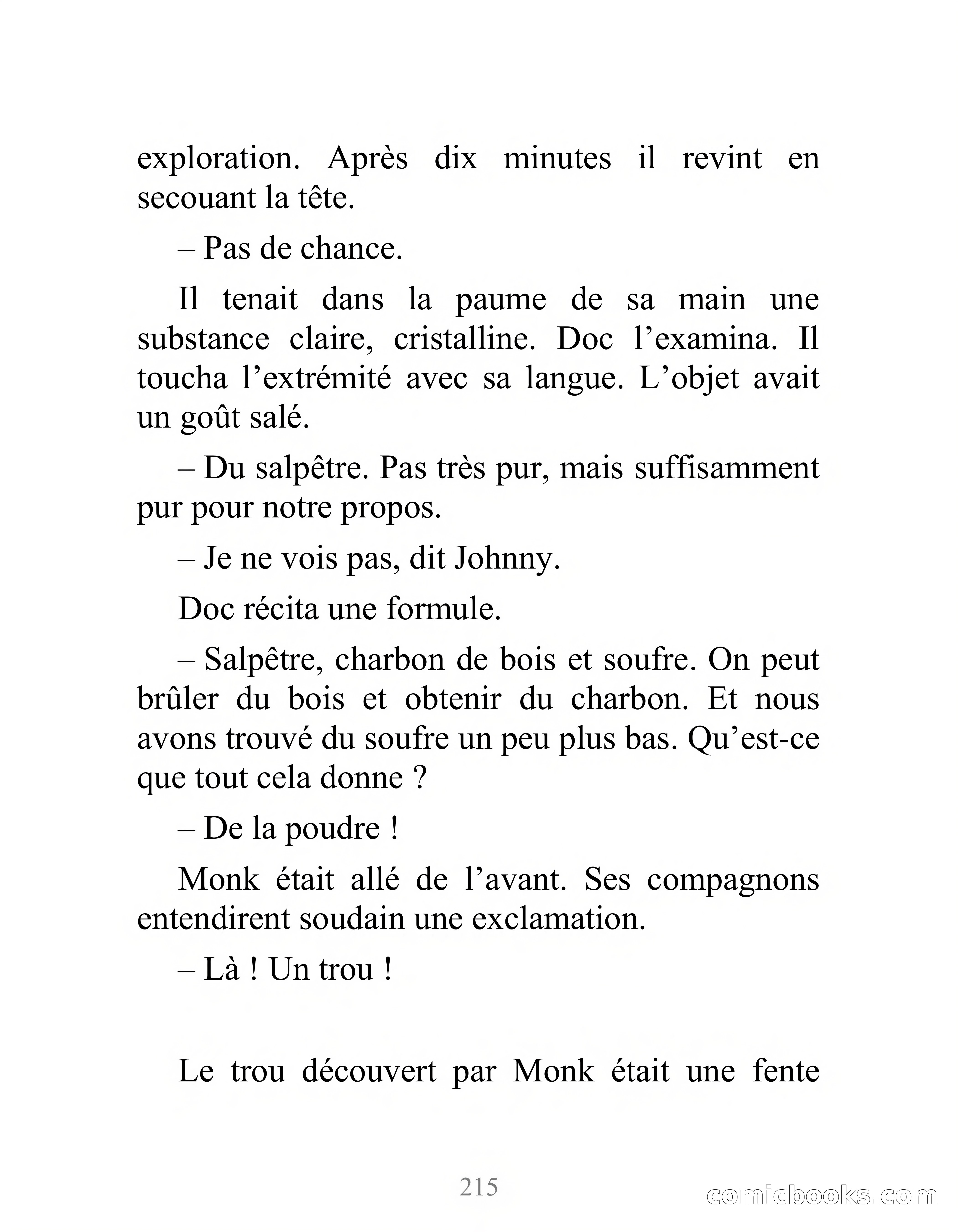 Doc Savage: L'Homme de Bronze — page 220 of 237