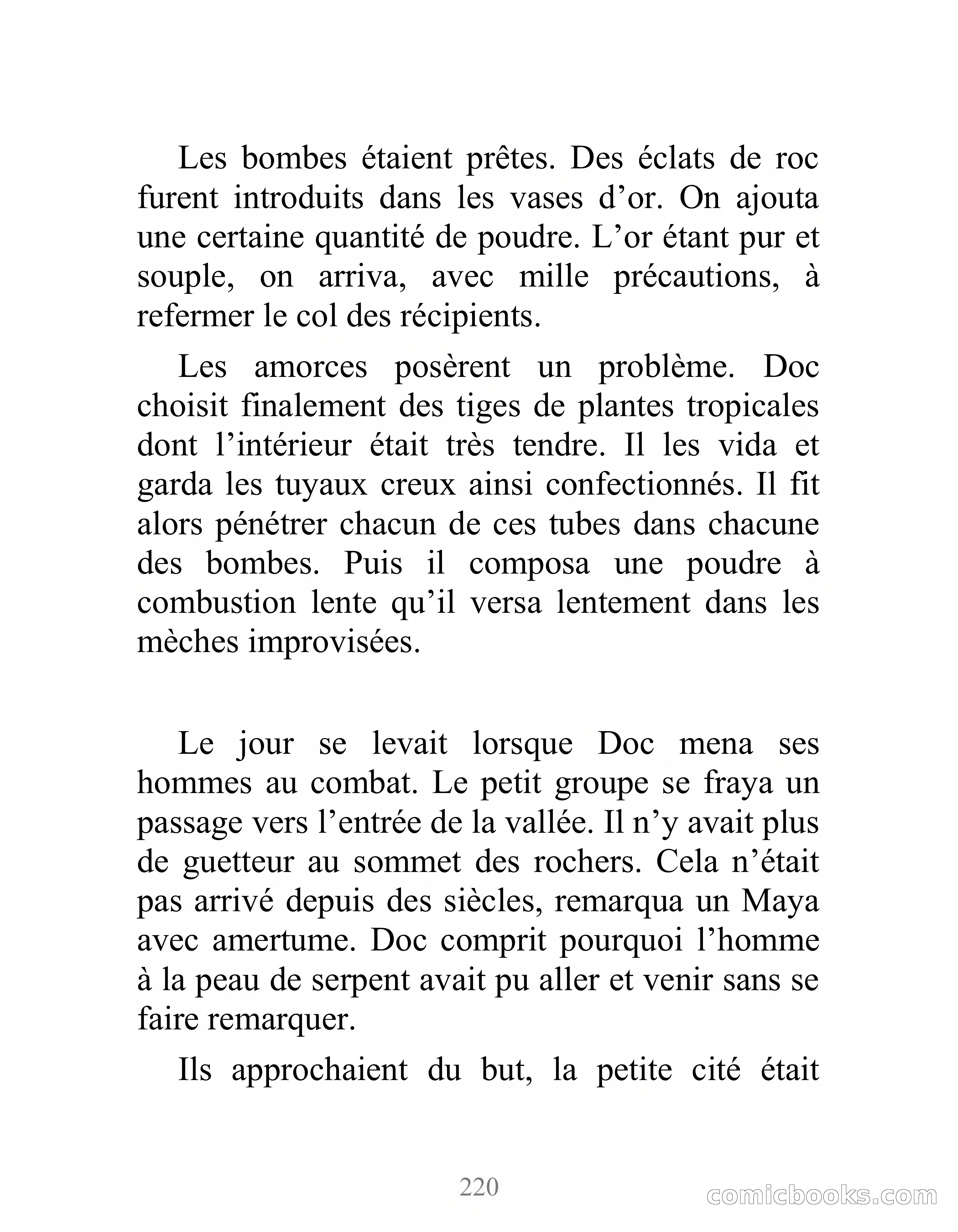 Doc Savage: L'Homme de Bronze — page 225 of 237