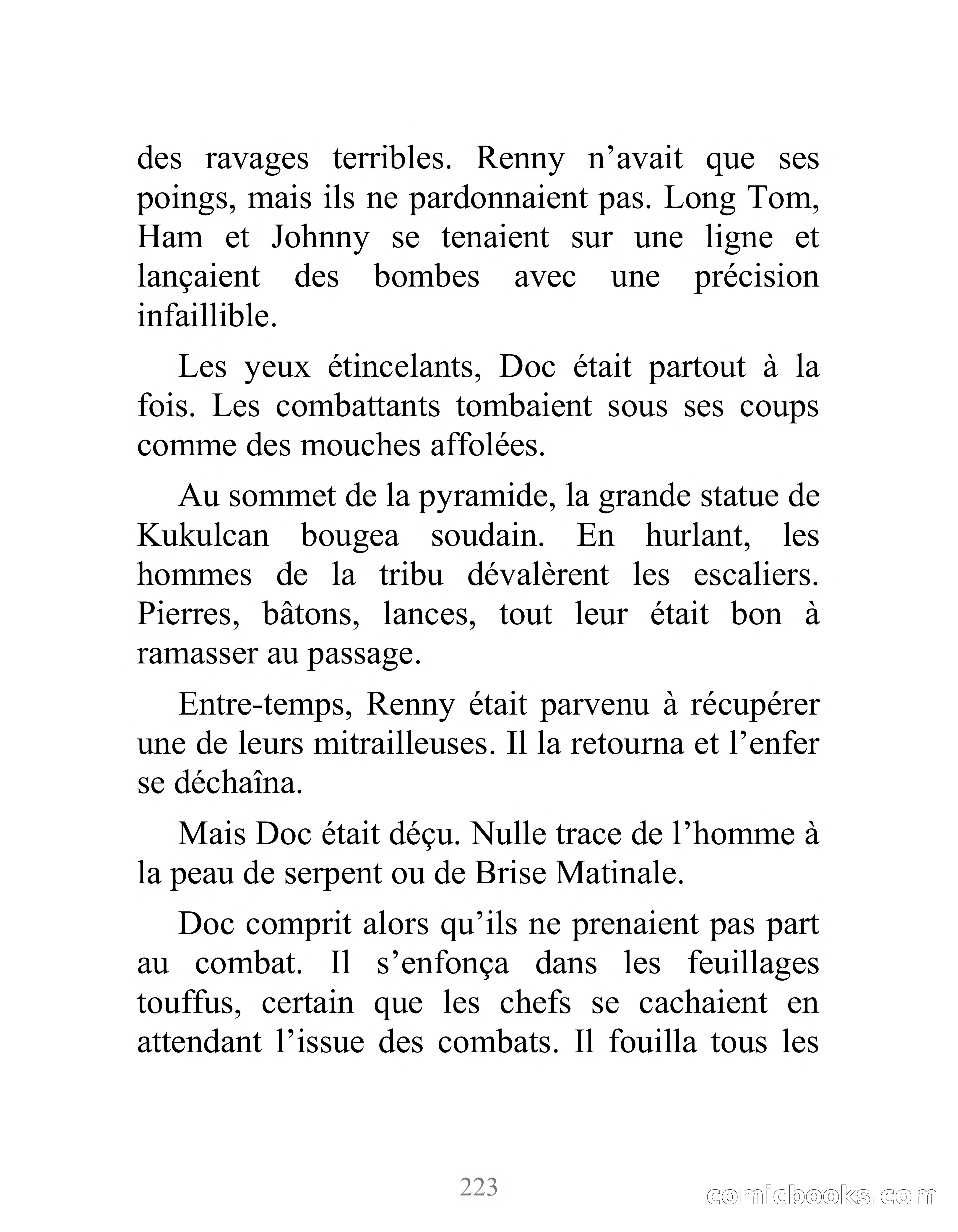 Doc Savage: L'Homme de Bronze — page 228 of 237