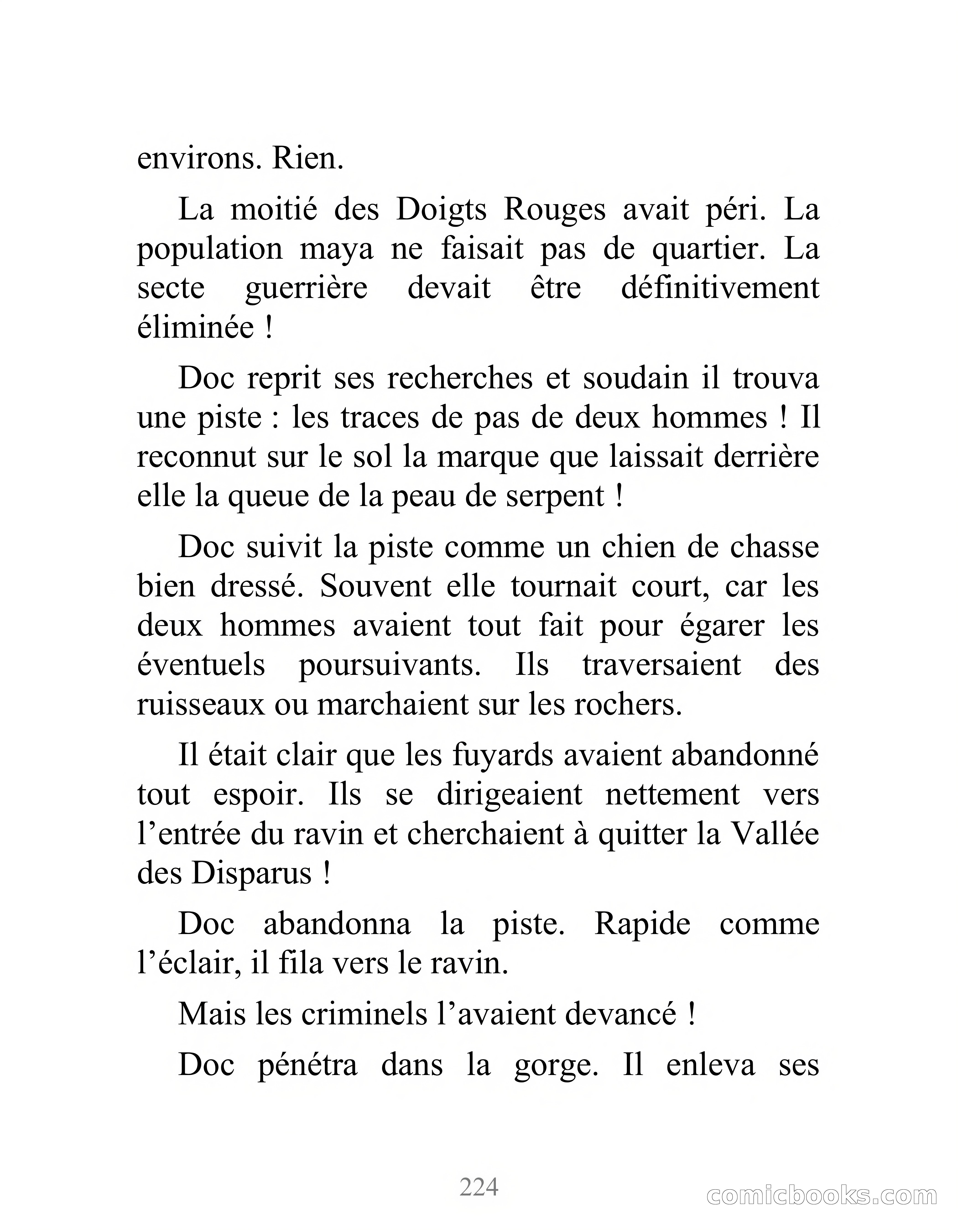 Doc Savage: L'Homme de Bronze — page 229 of 237